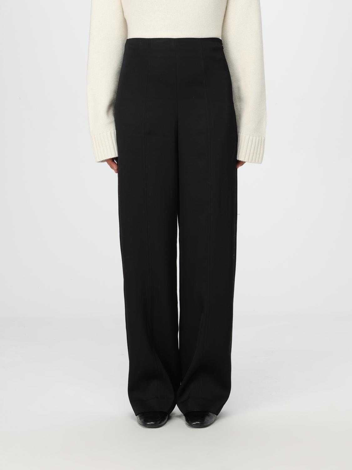 LOULOU STUDIO PANTS LOU LOU STUDIO WOMAN COLOR BLACK G01449002
