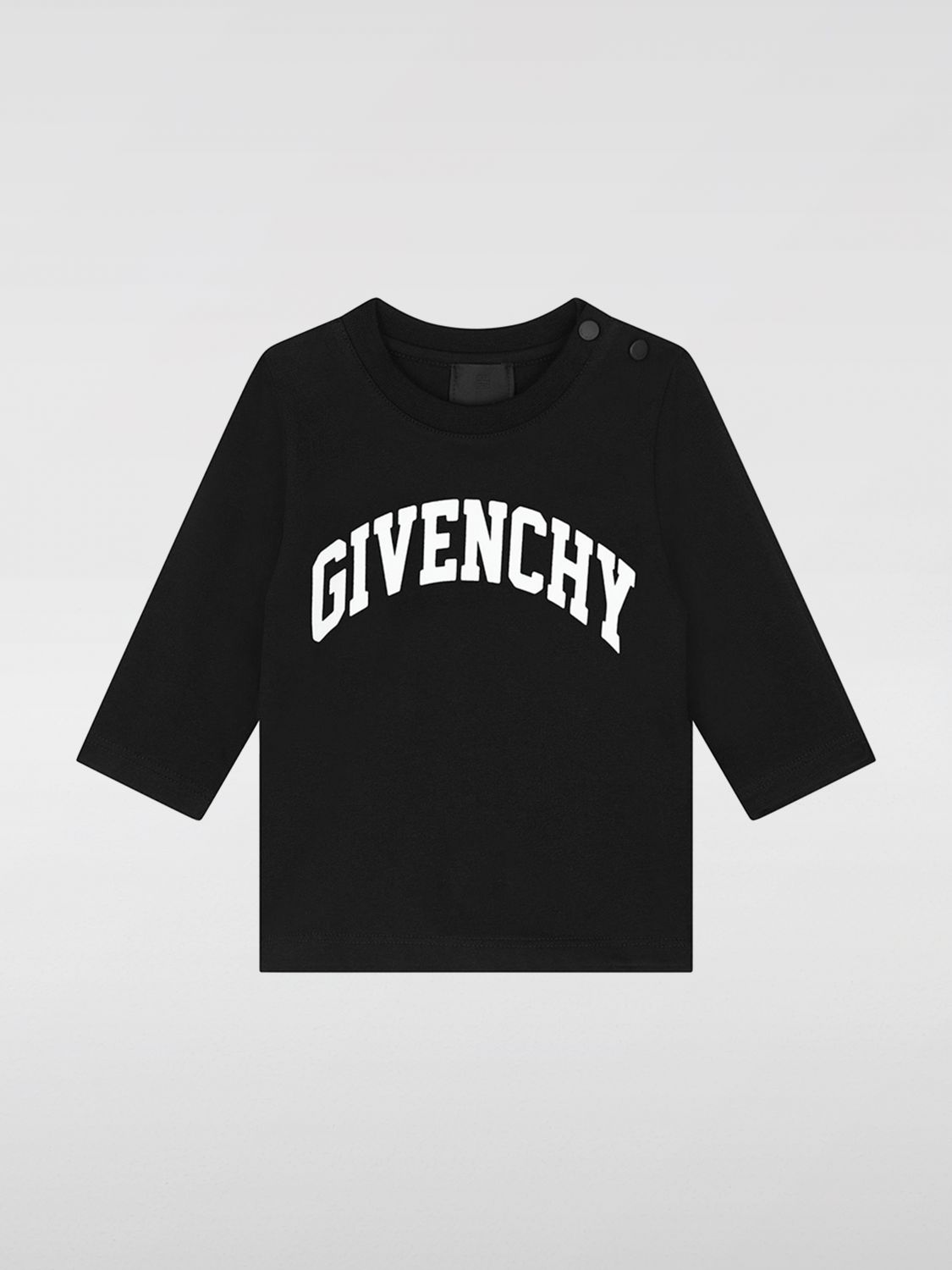 Shop Givenchy T-shirt  Kids Color Black In Schwarz