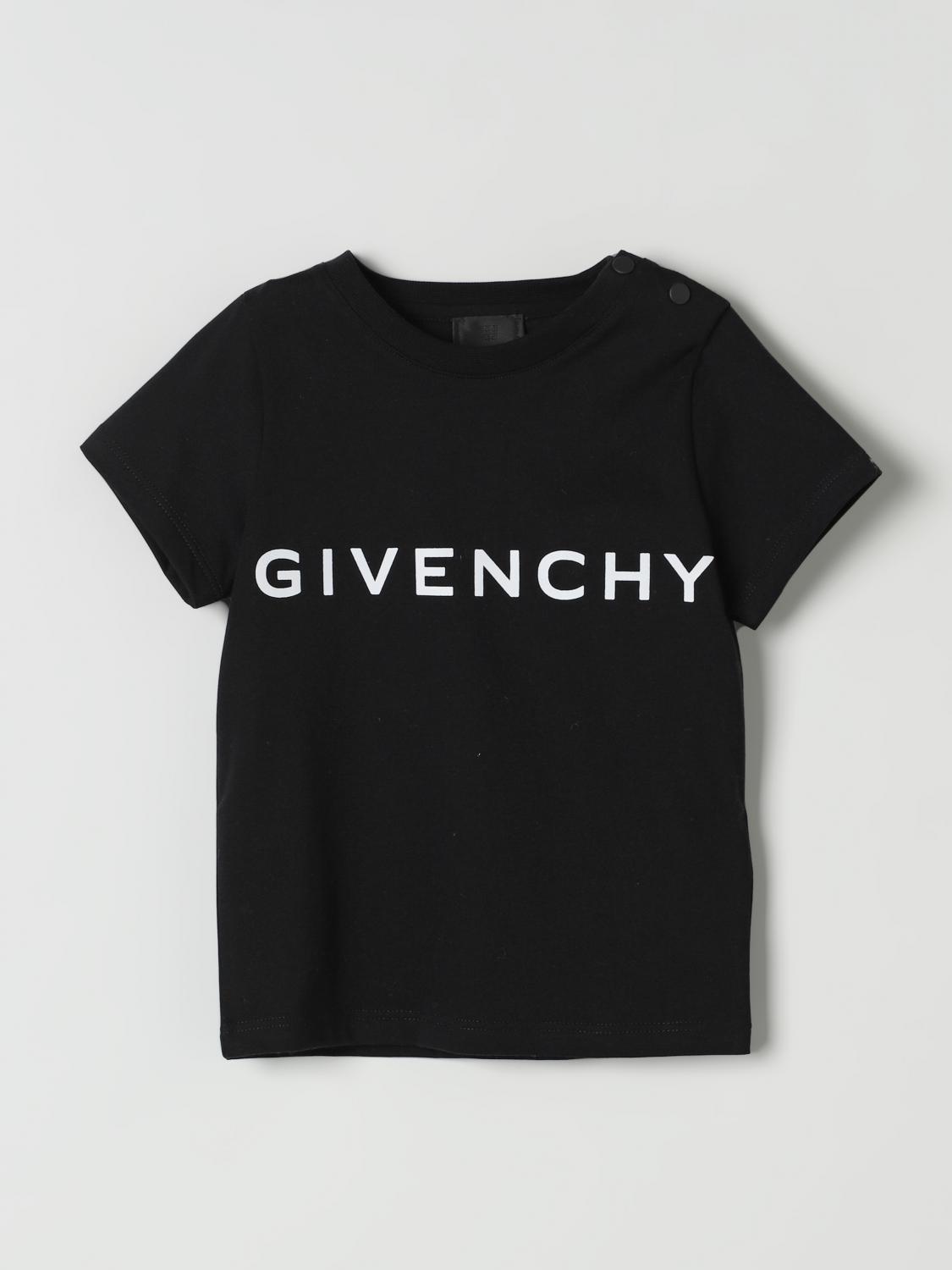 Shop Givenchy T-shirt  Kids Color Black In Schwarz