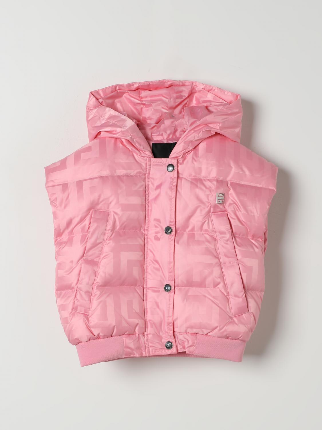 Shop Givenchy Vestcoat  Kids Color Pink