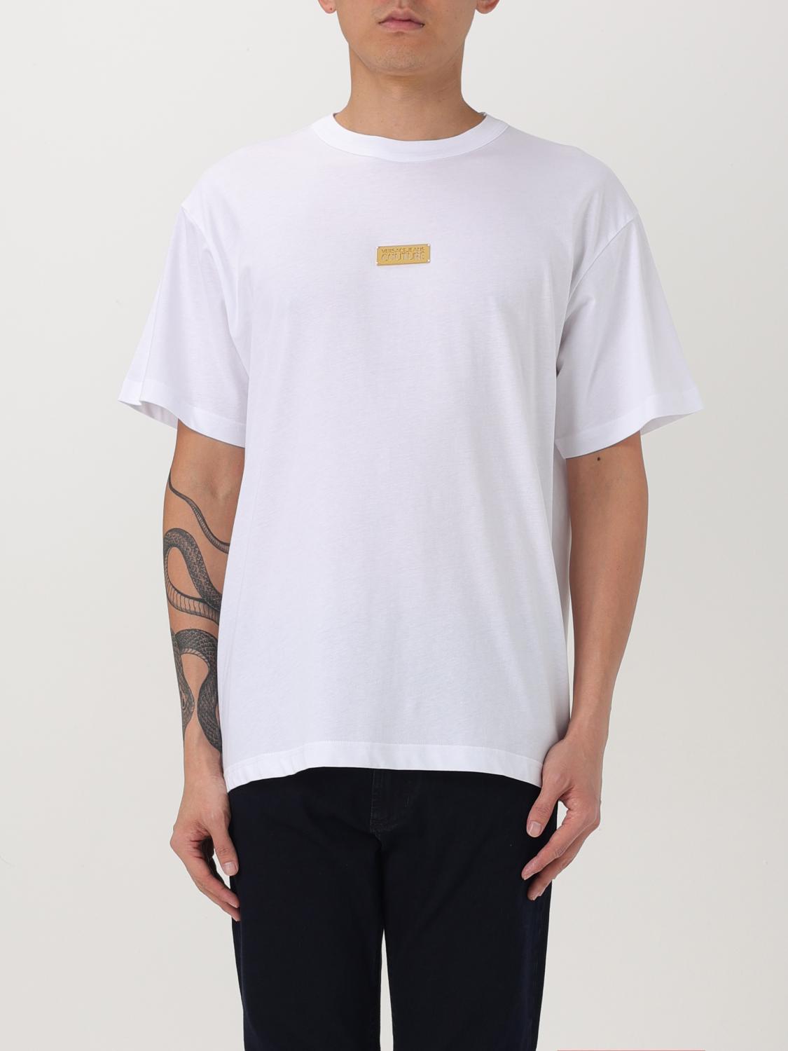VERSACE JEANS COUTURE T-SHIRT VERSACE JEANS COUTURE MEN COLOR WHITE G01613001