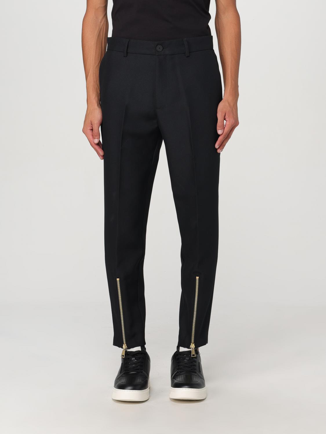 Shop Versace Jeans Couture Pants  Men Color Black In Schwarz