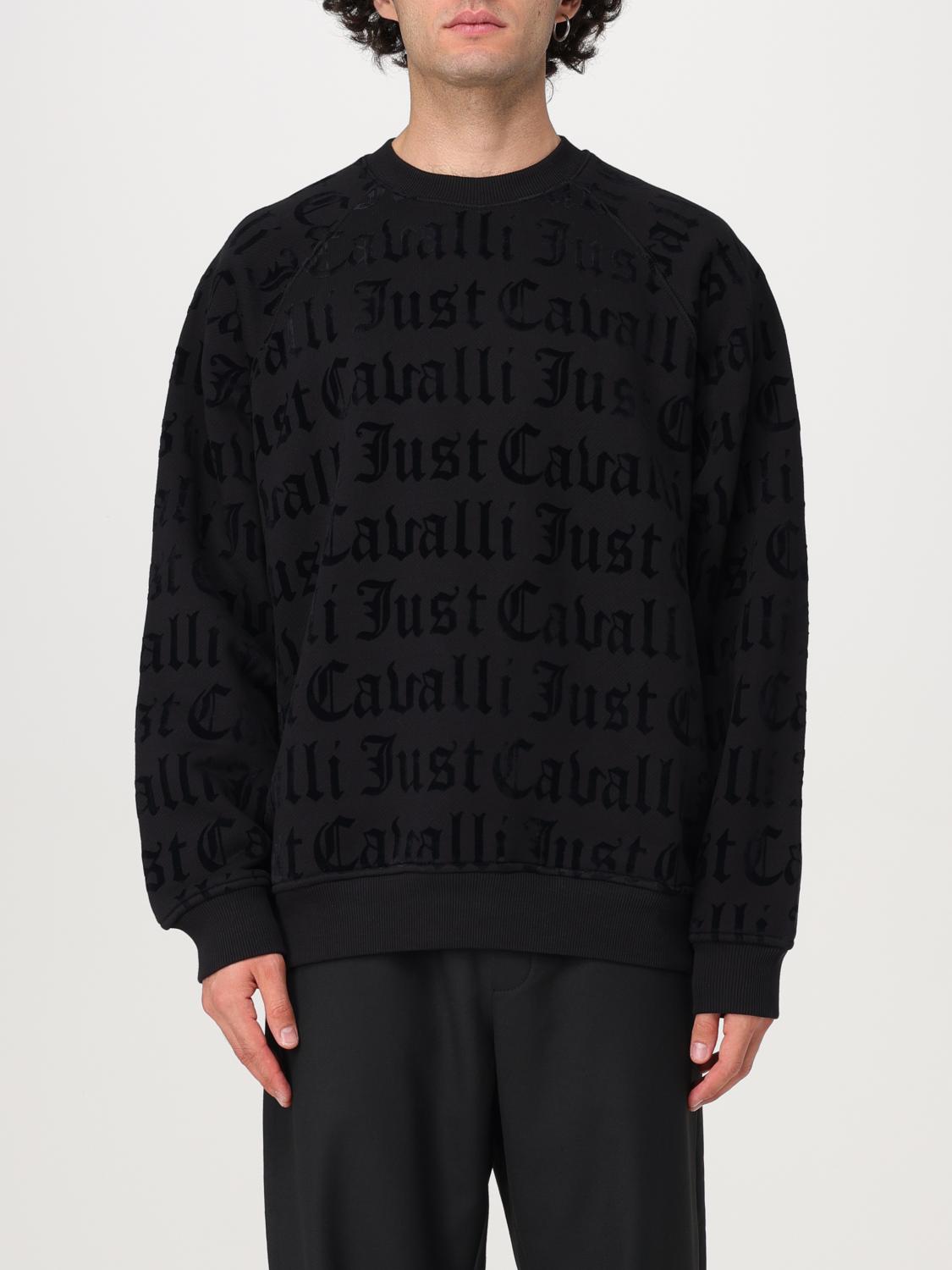 Just Cavalli Sweater Men Color Black In Schwarz
