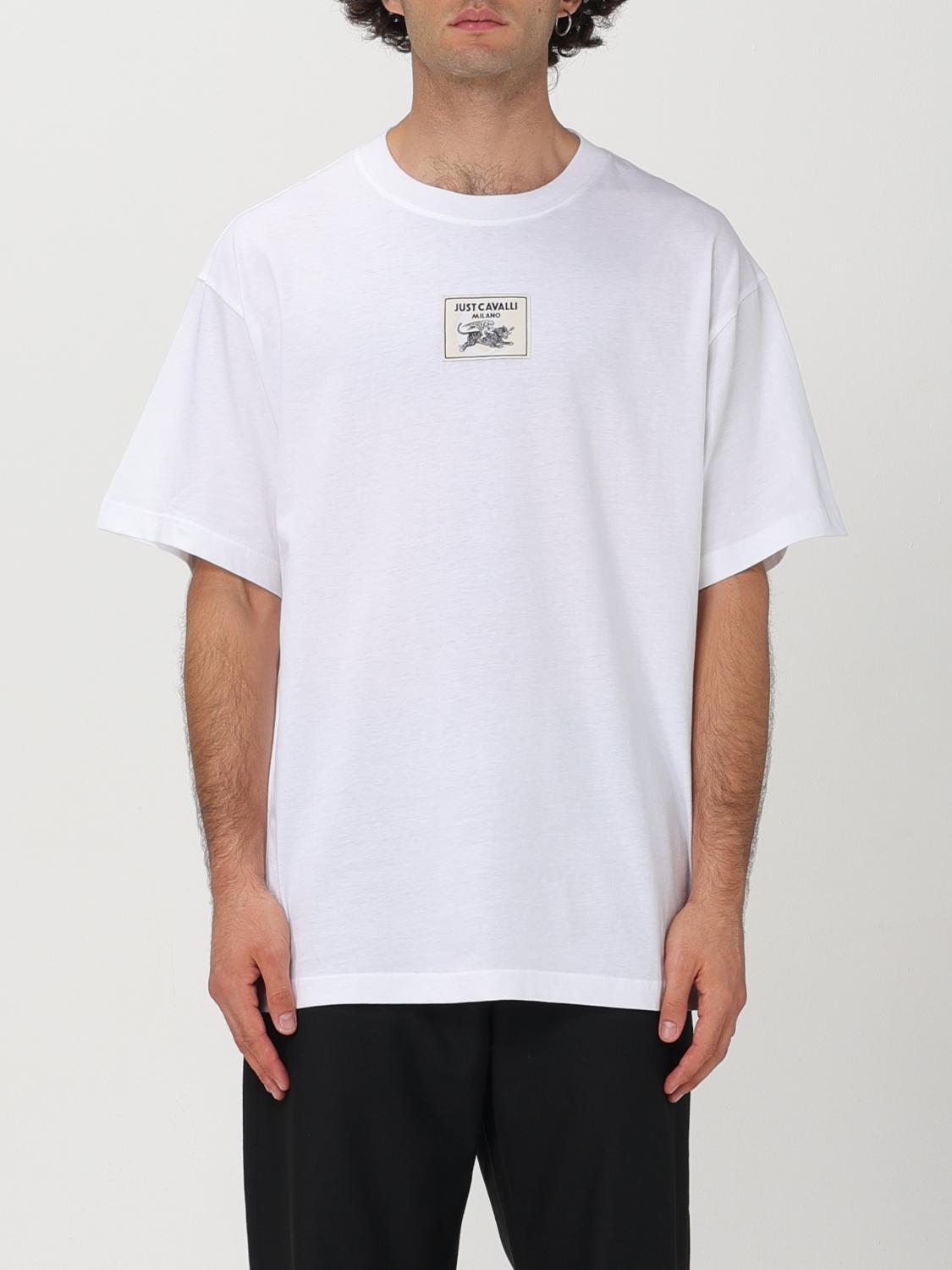 Just Cavalli T-shirt  Men Color White In Weiss