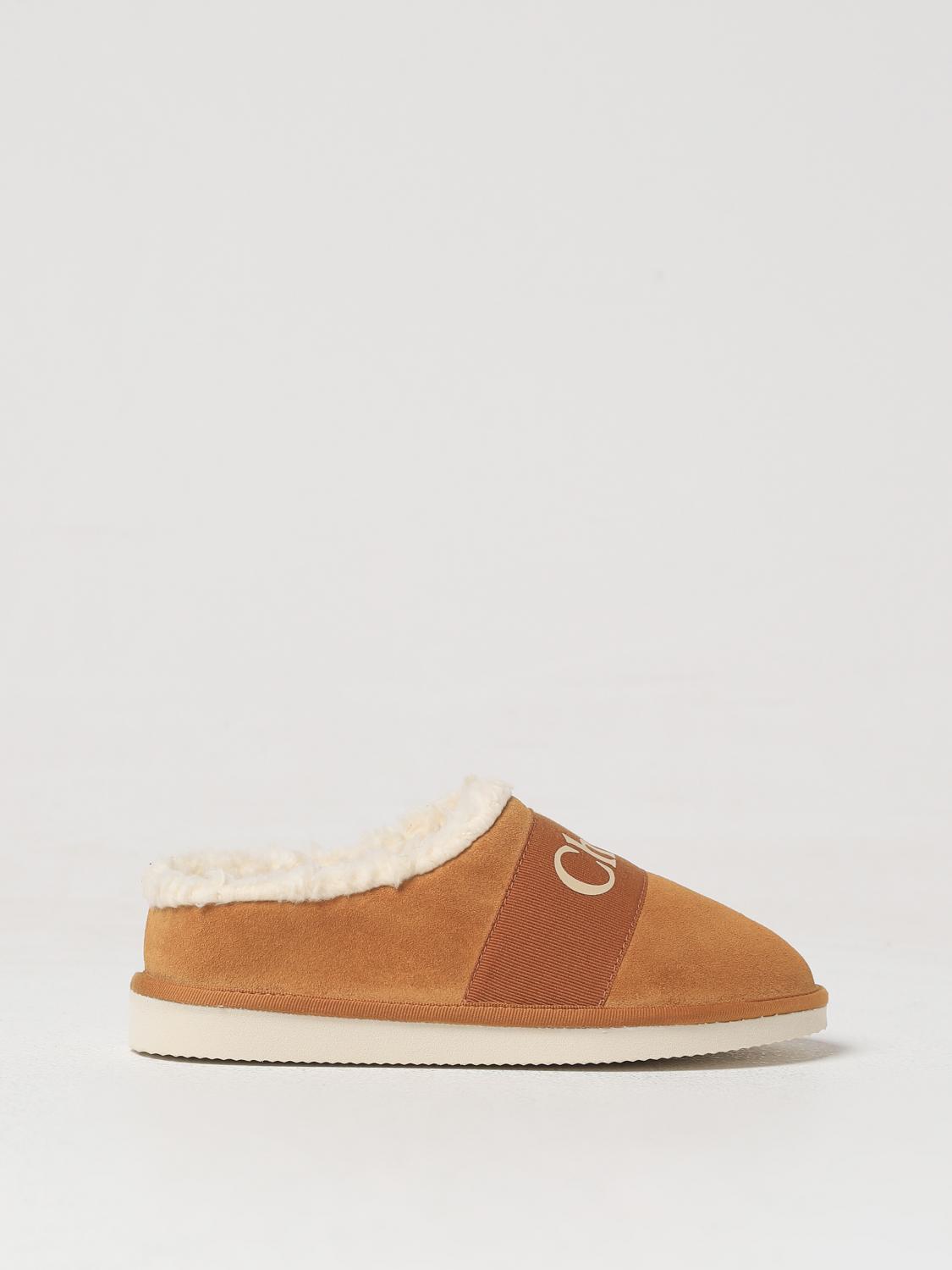 Chloé Shoes Kids Color Beige In Beige