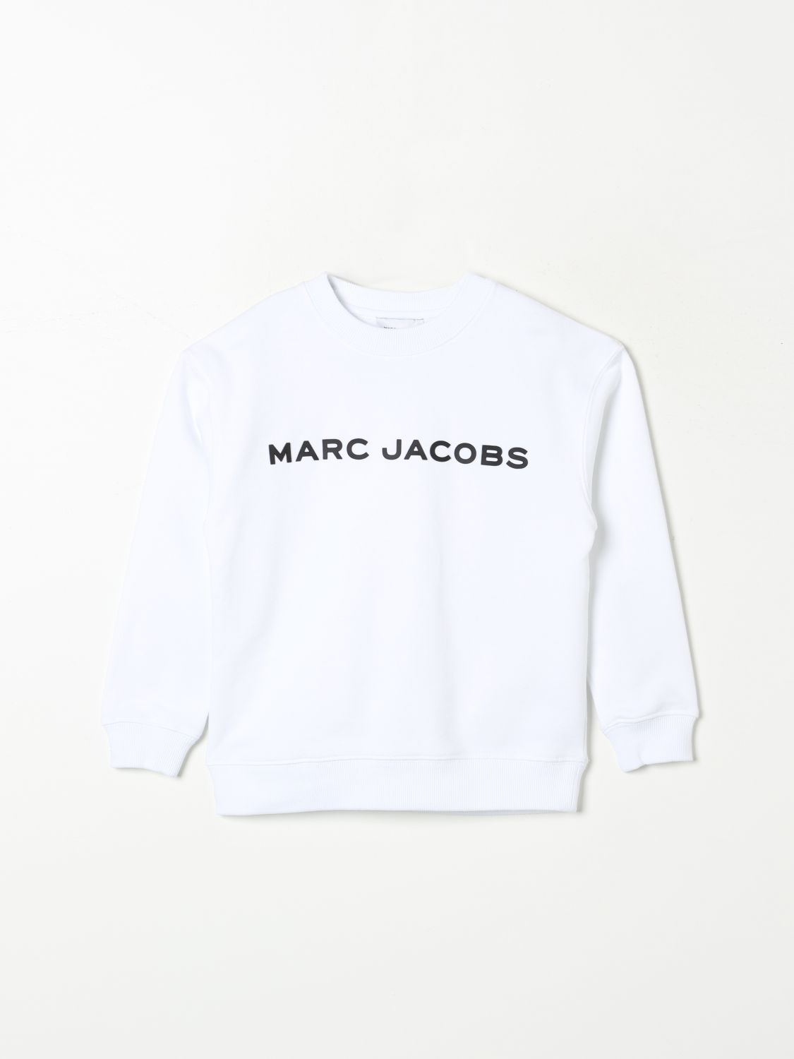 Shop Little Marc Jacobs Sweater  Kids Color White In Weiss