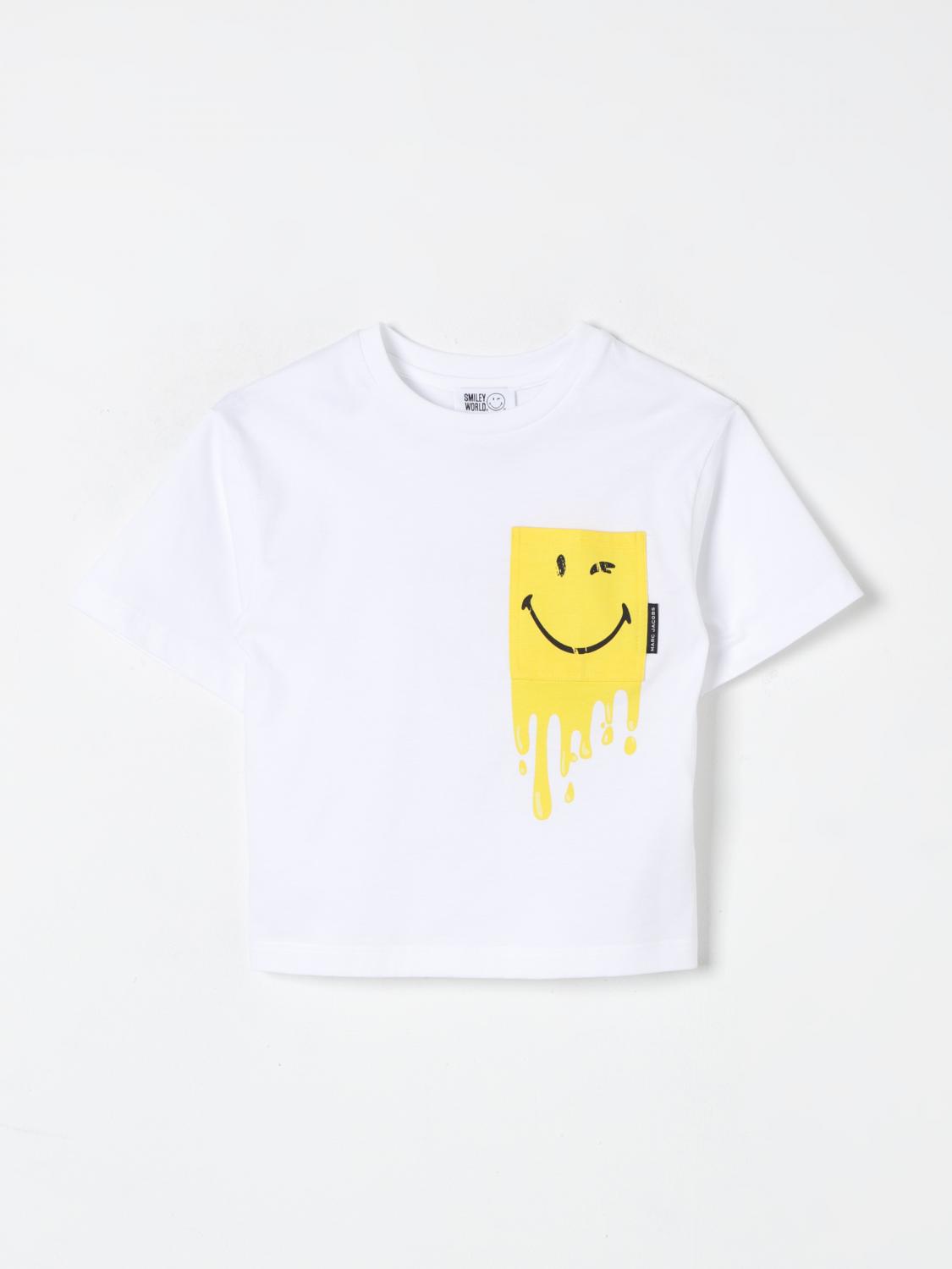 Shop Little Marc Jacobs T-shirt  Kids Color White In Weiss