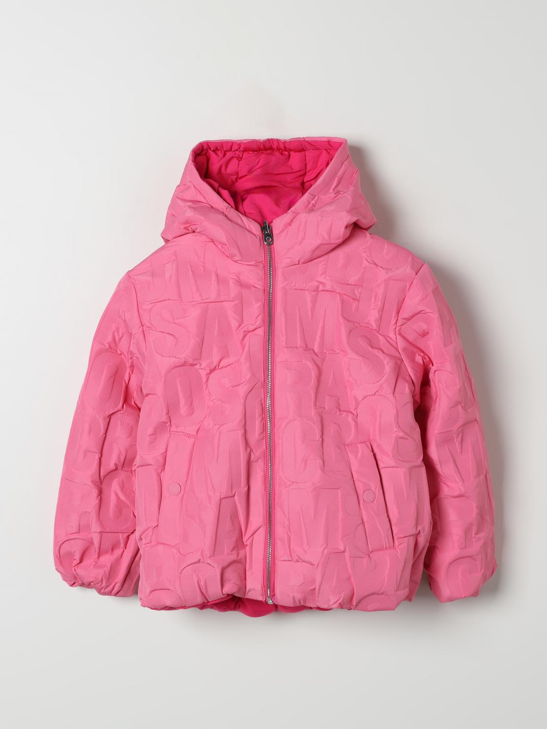 Shop Little Marc Jacobs Jacket  Kids Color Fuchsia