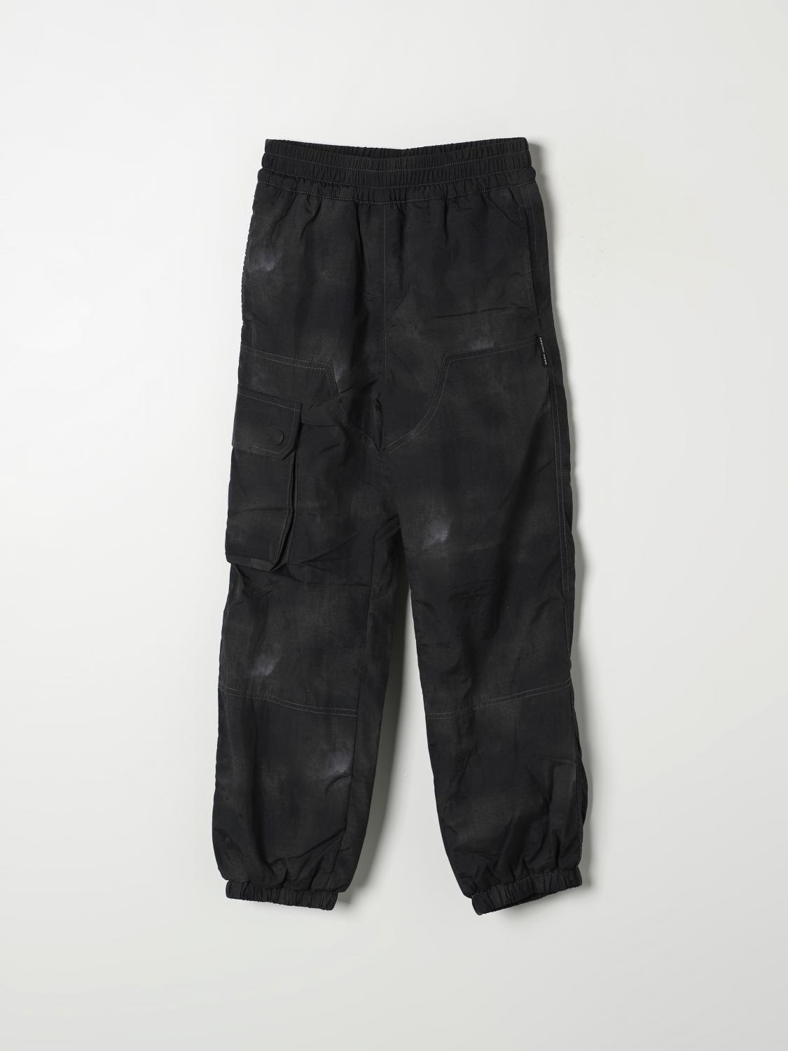 Shop Little Marc Jacobs Pants  Kids Color Black In Schwarz