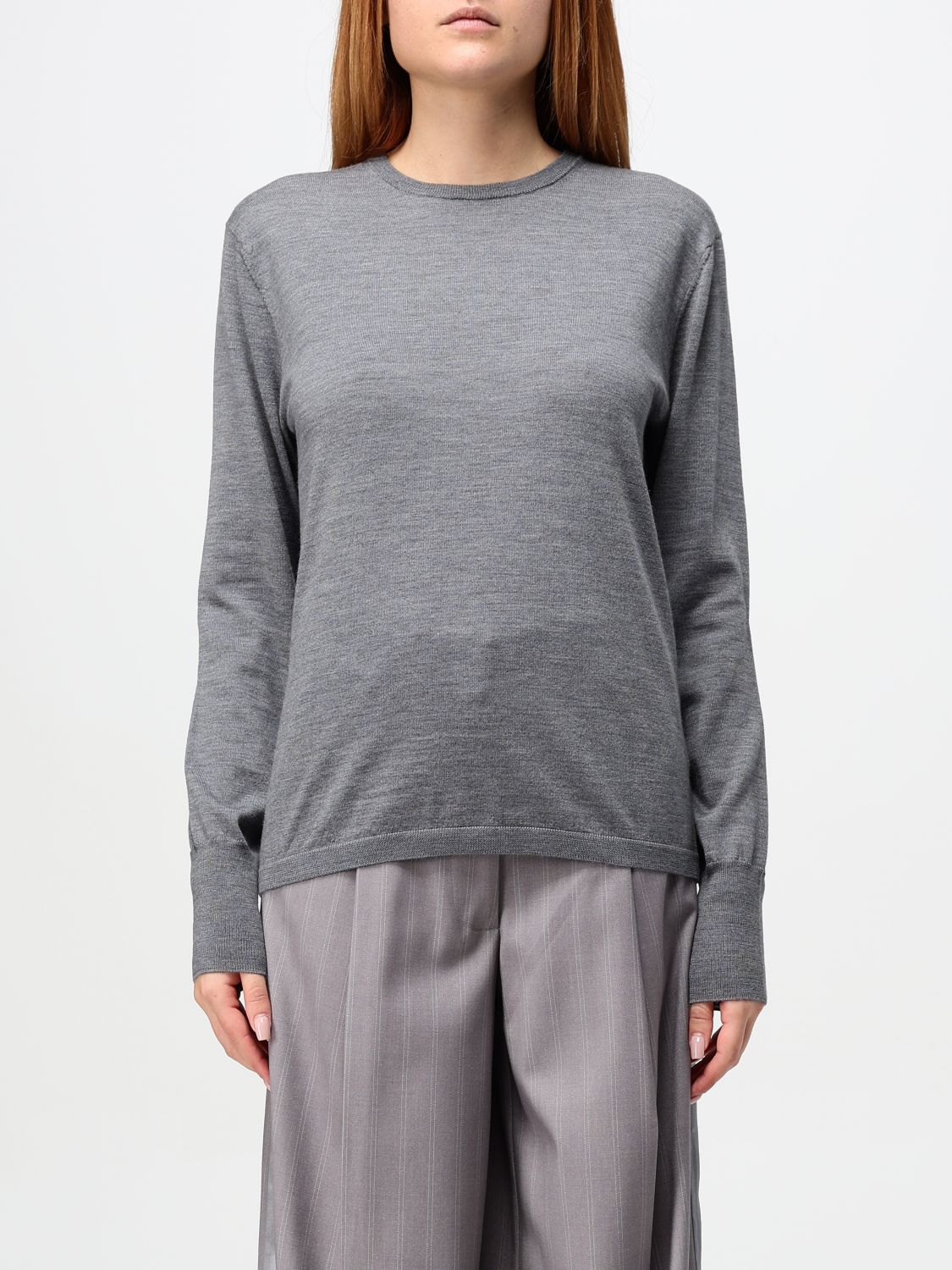ASPESI SWEATER ASPESI WOMAN COLOR GREY G01925020