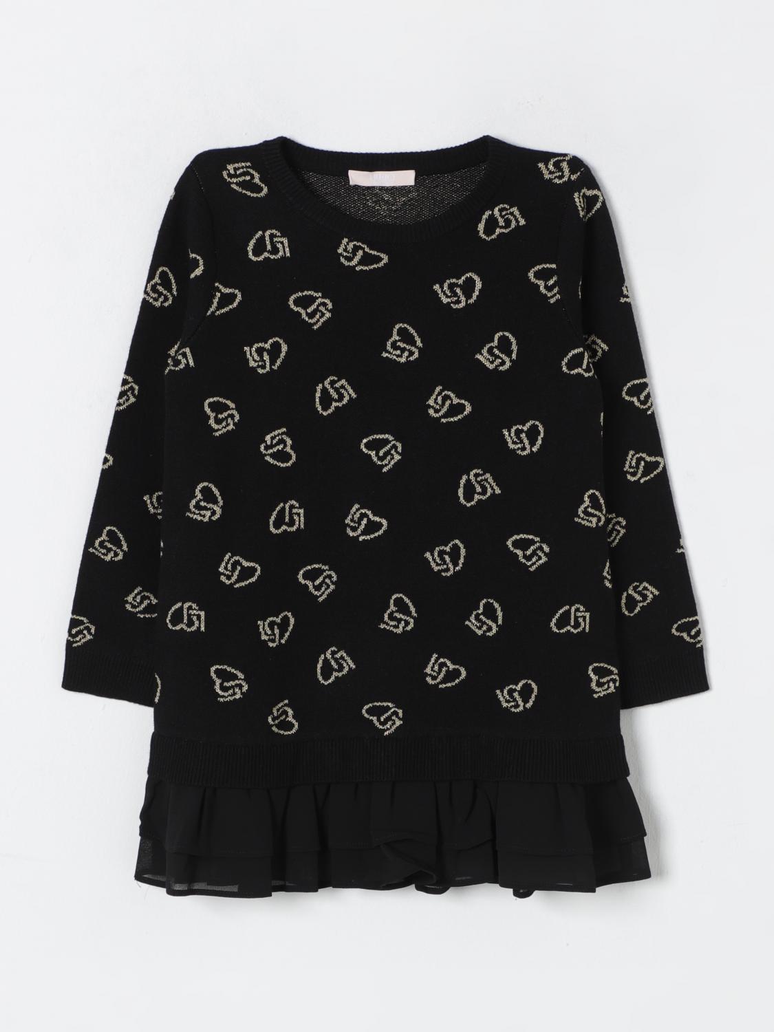 Liu •jo Dress Liu Jo Kids Color Black In Schwarz
