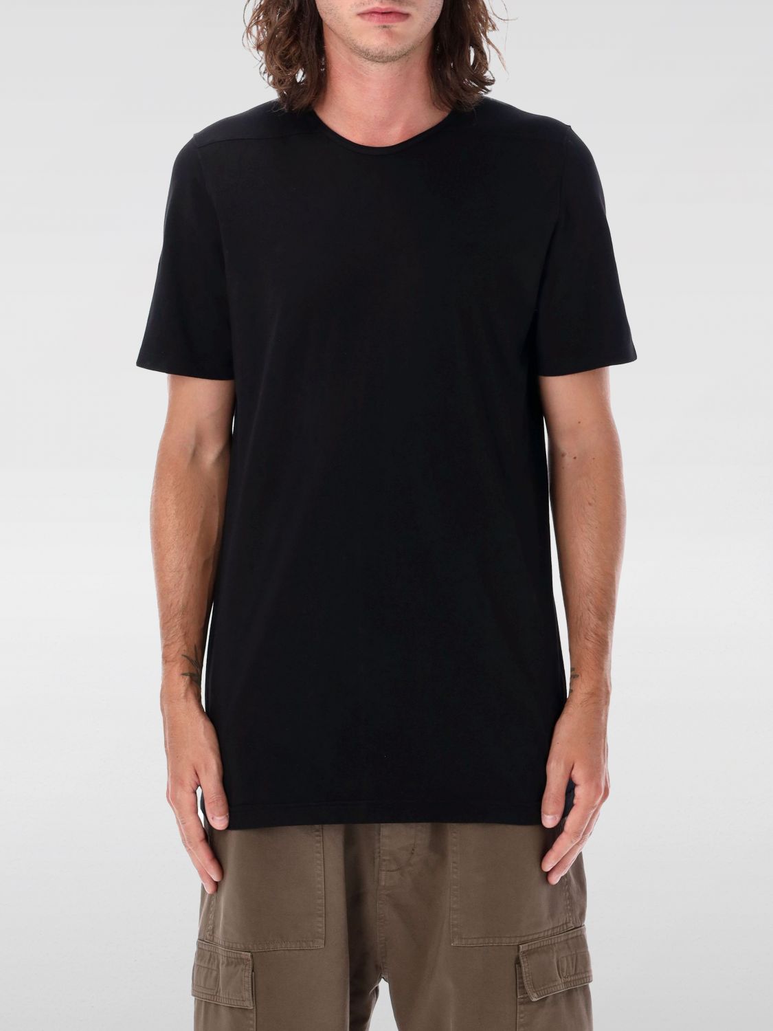 Shop Rick Owens Drkshdw T-shirt  Men Color Black In Schwarz