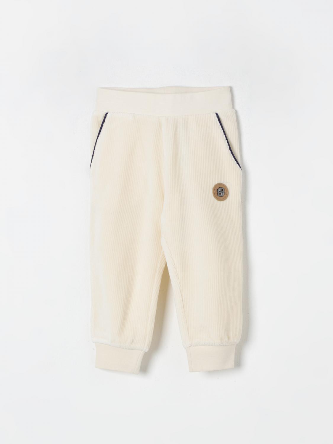 Shop Hugo Boss Pants Boss Kids Color Beige