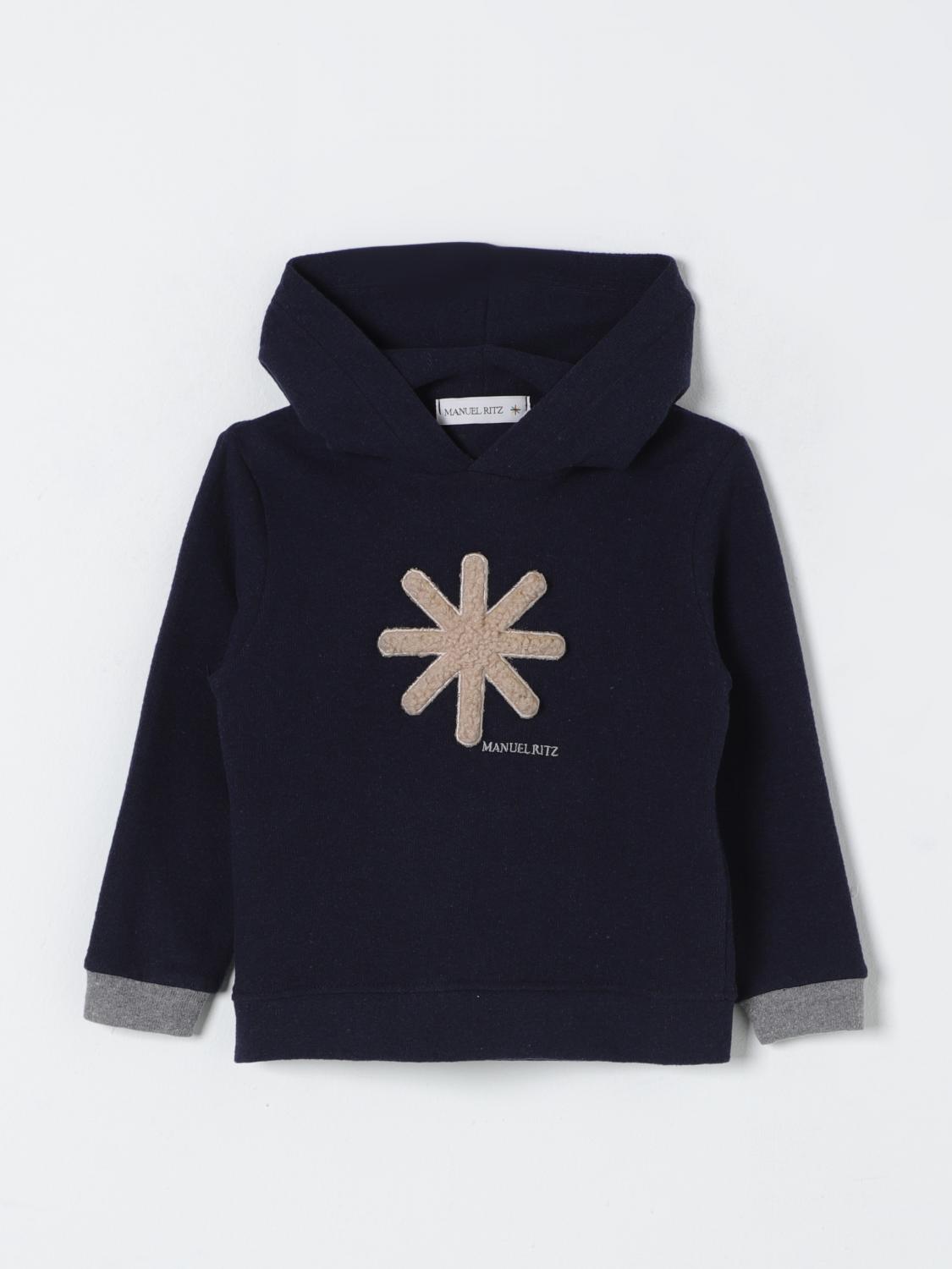 Manuel Ritz Sweater Kids Color Blue In Blau