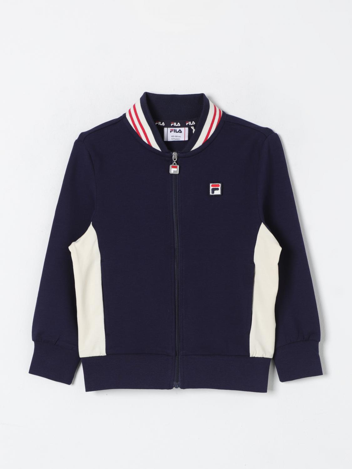 Shop Fila Sweater  Kids Color Blue In Blau