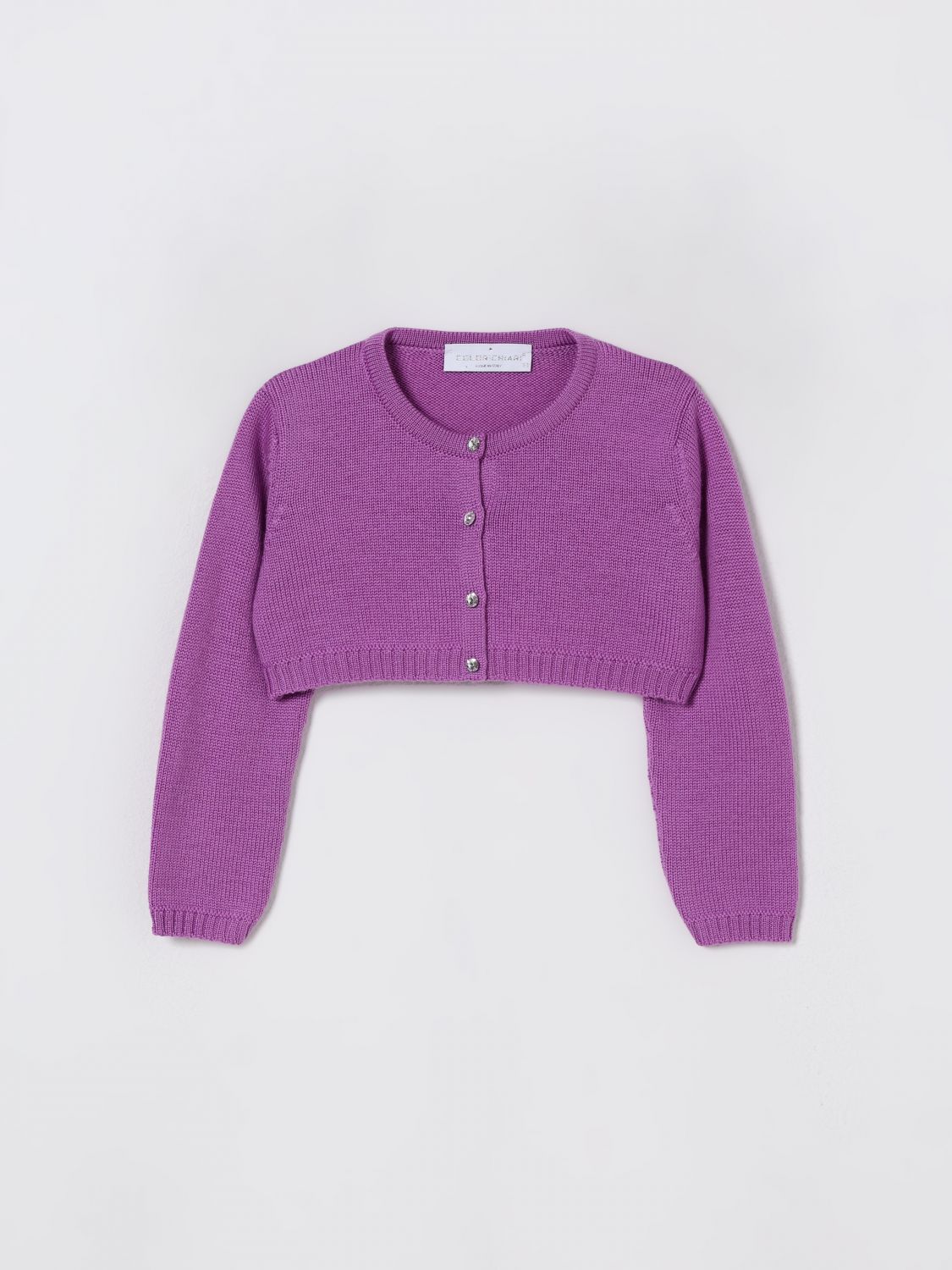 Colori Chiari Sweater  Kids Color Fuchsia In Purple