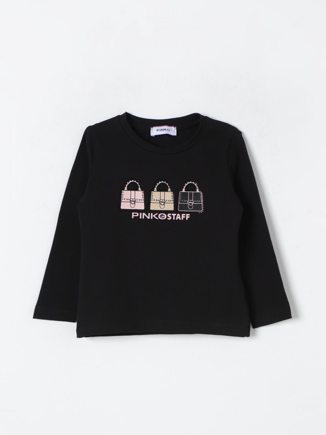 Shop Pinko Sweater  Kids Color Black In Schwarz