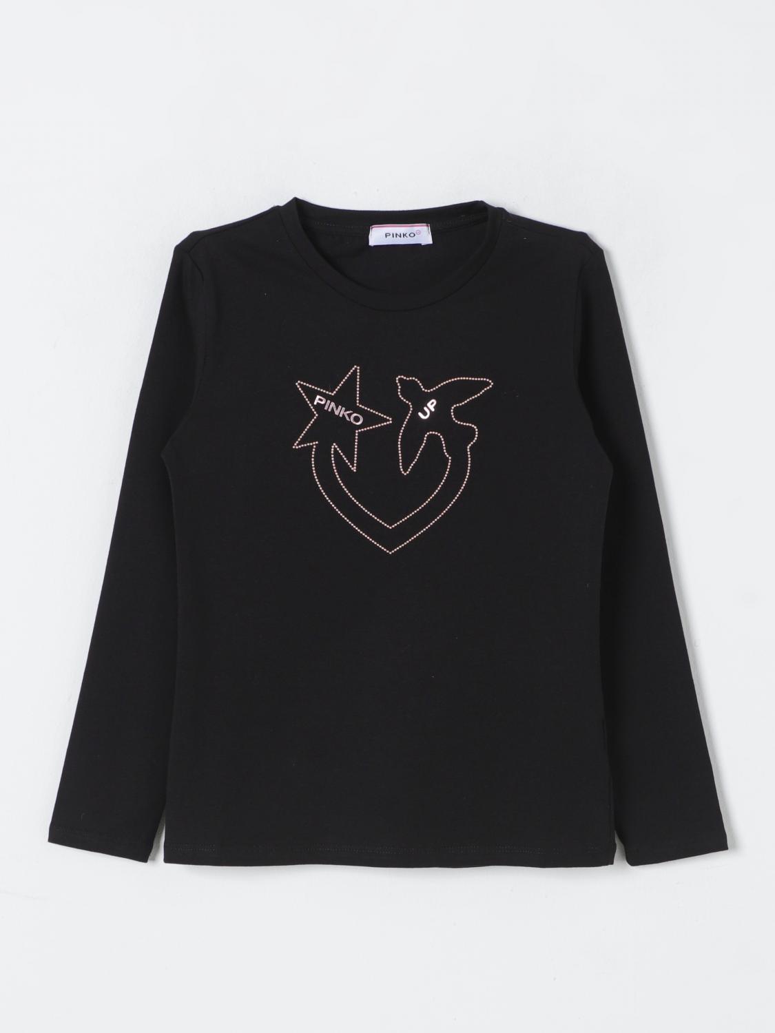 Shop Pinko Sweater  Kids Color Black In Schwarz