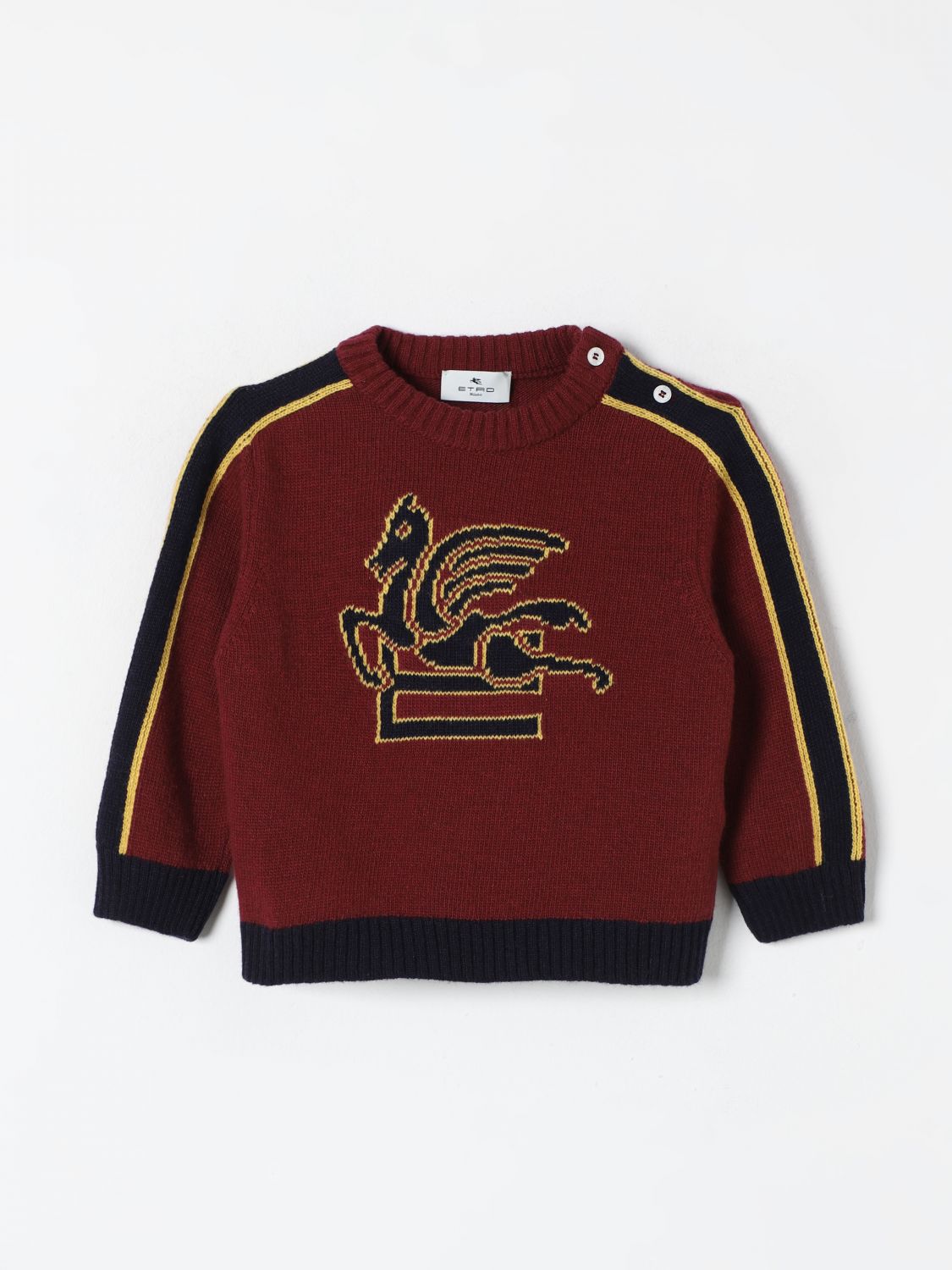 Shop Etro Sweater  Kids Color Brown In Braun