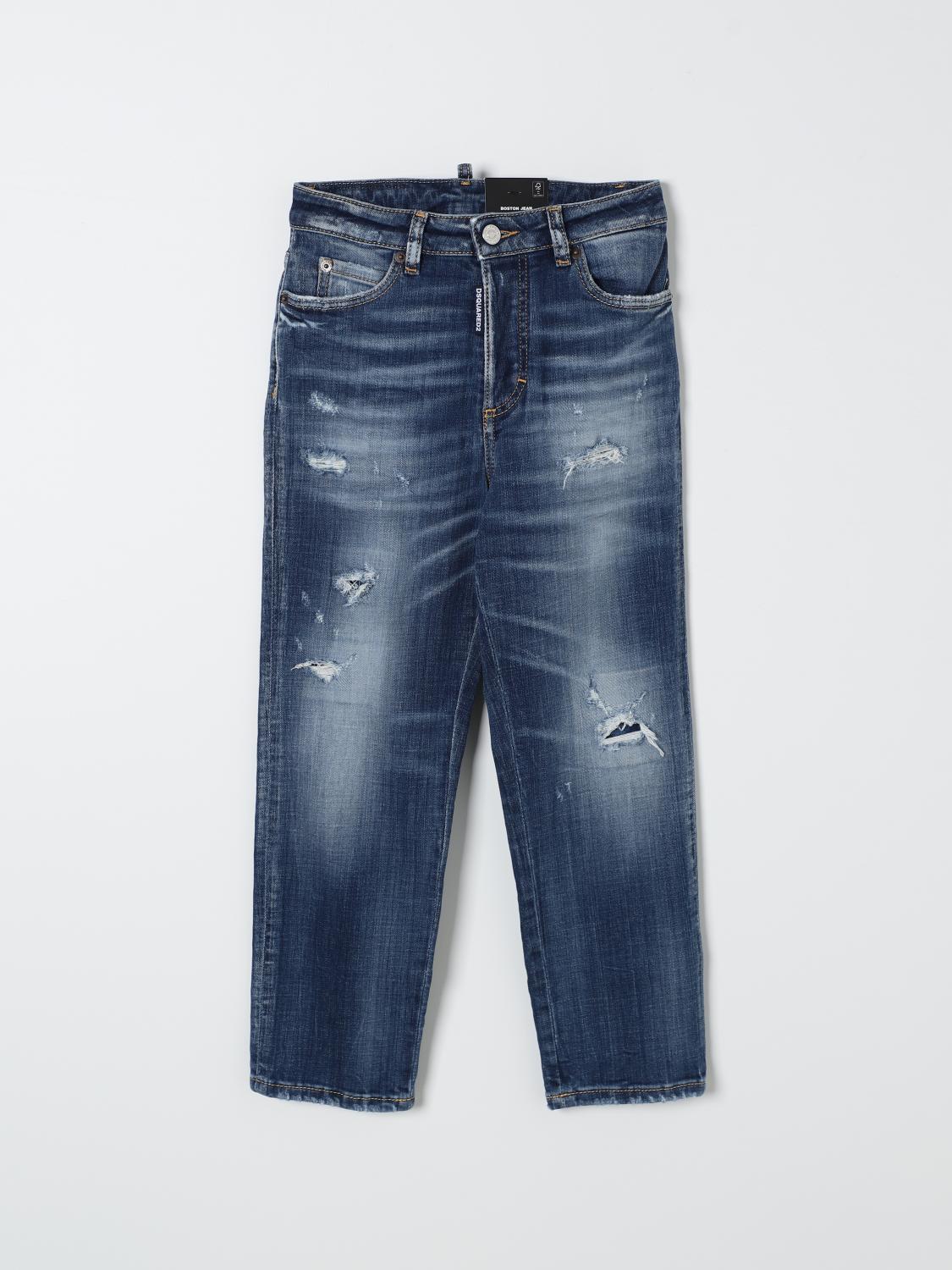 Dsquared2 Jeans Kids Color Blue In Blau