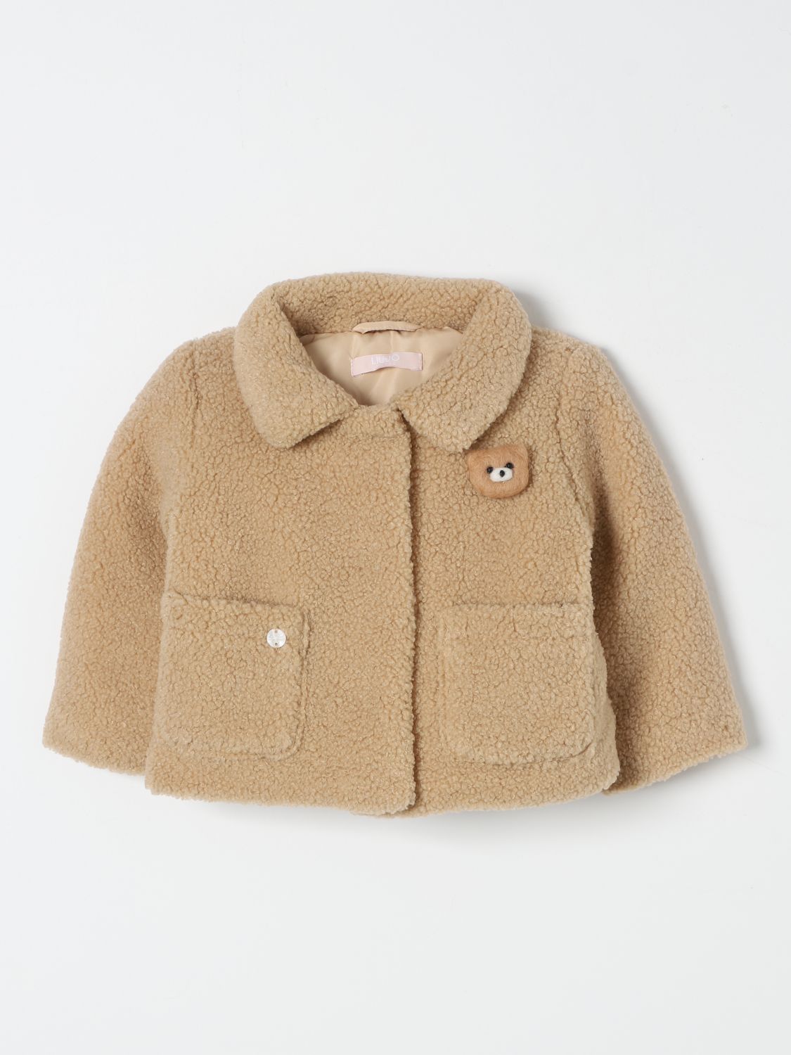 LIU •JO JACKET LIU JO KIDS COLOR BISCUIT G02176105