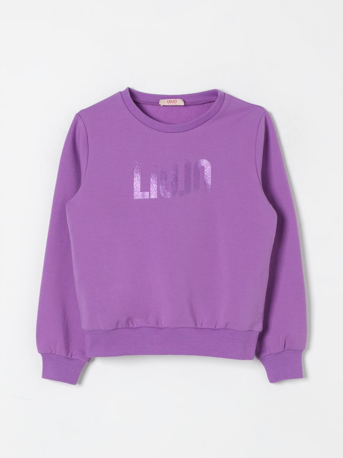 LIU •JO SWEATER LIU JO KIDS COLOR VIOLET G02177019