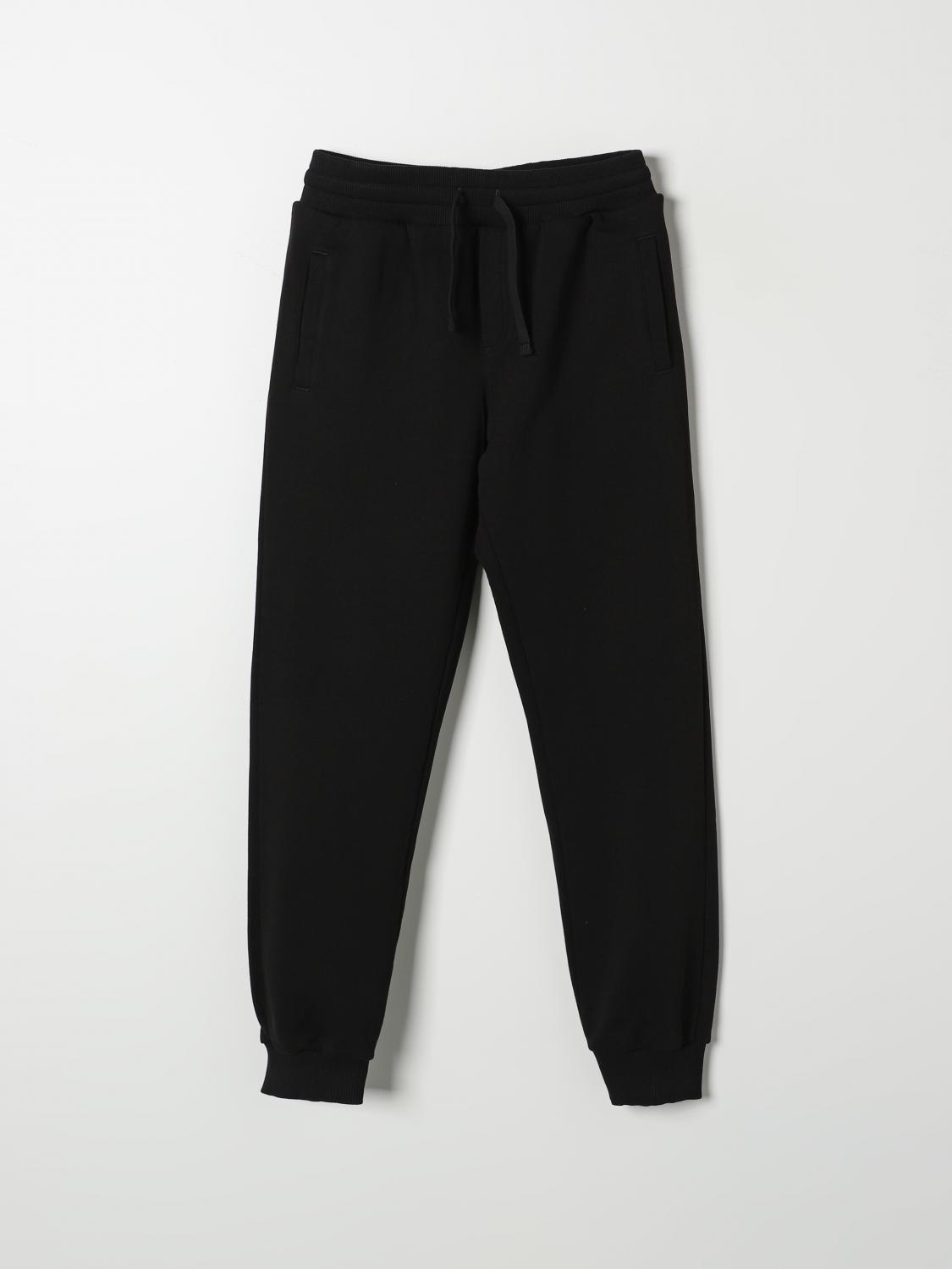Dolce & Gabbana Pants Kids Color Black In Schwarz