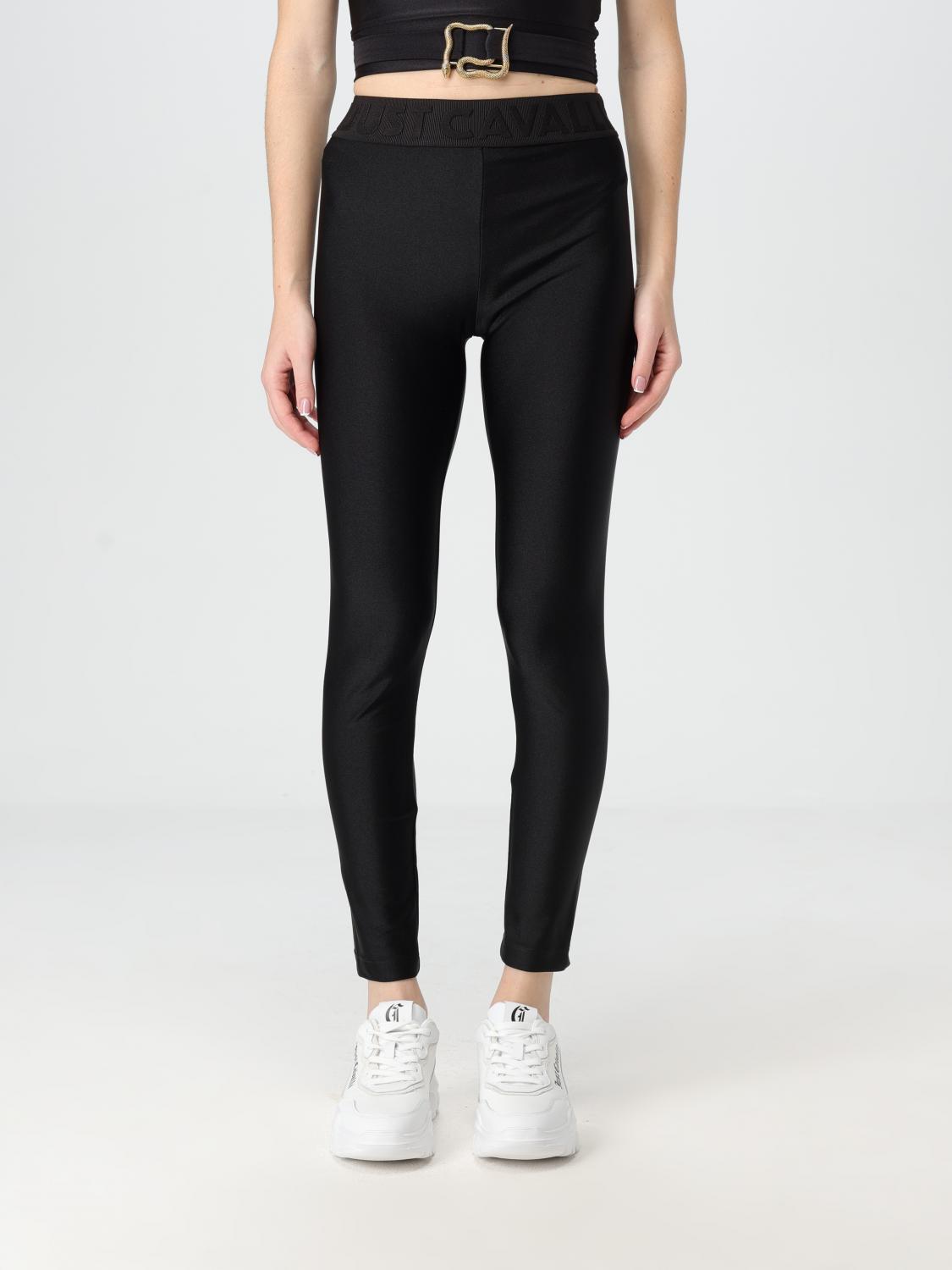 Just Cavalli Pants Woman Color Black In Schwarz
