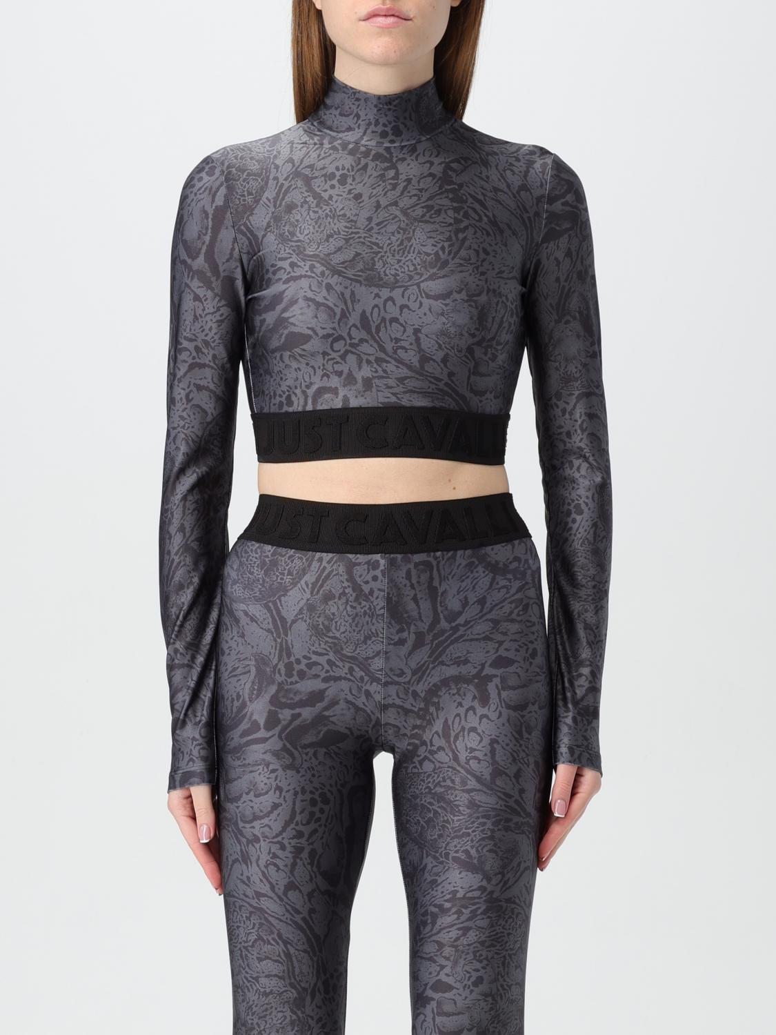 Just Cavalli Top  Woman Color Grey In Grau