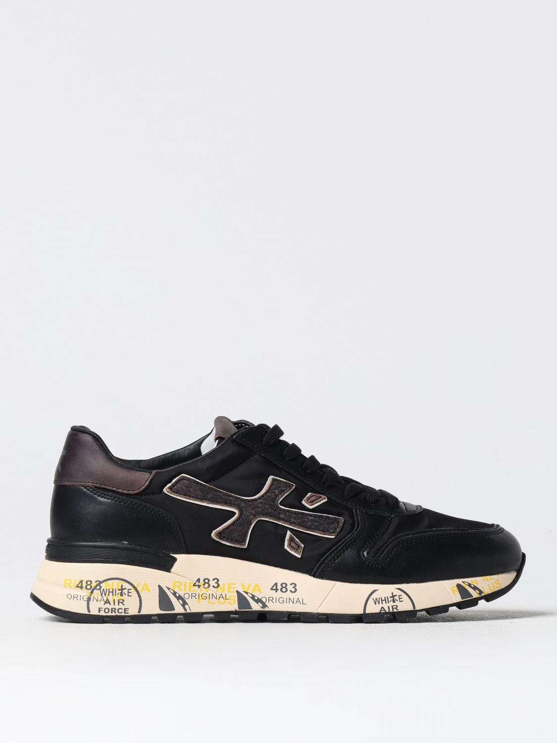 Shop Premiata Sneakers  Men Color Black In Schwarz