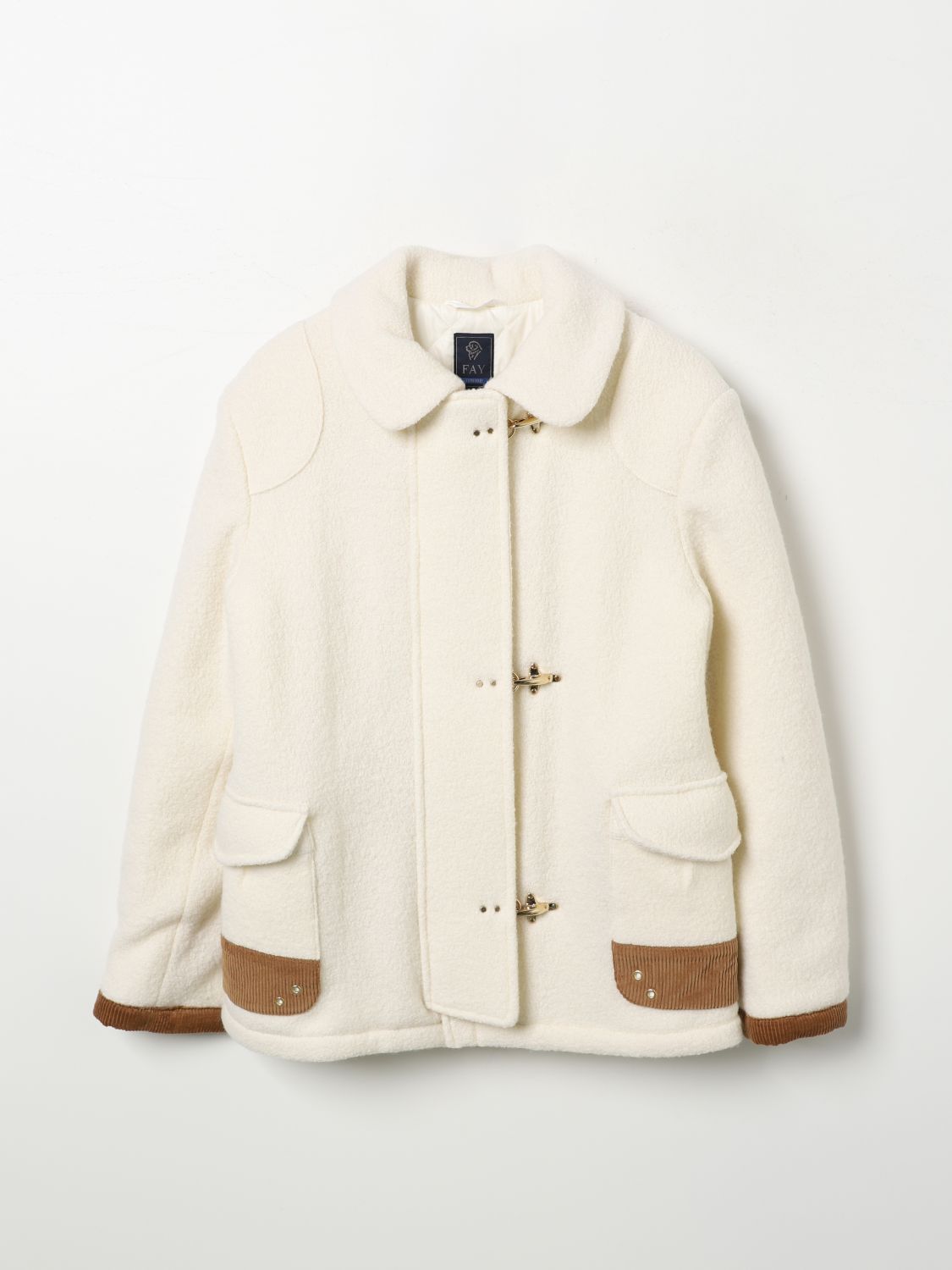 Fay Junior Jacket  Kids Color White In 白色