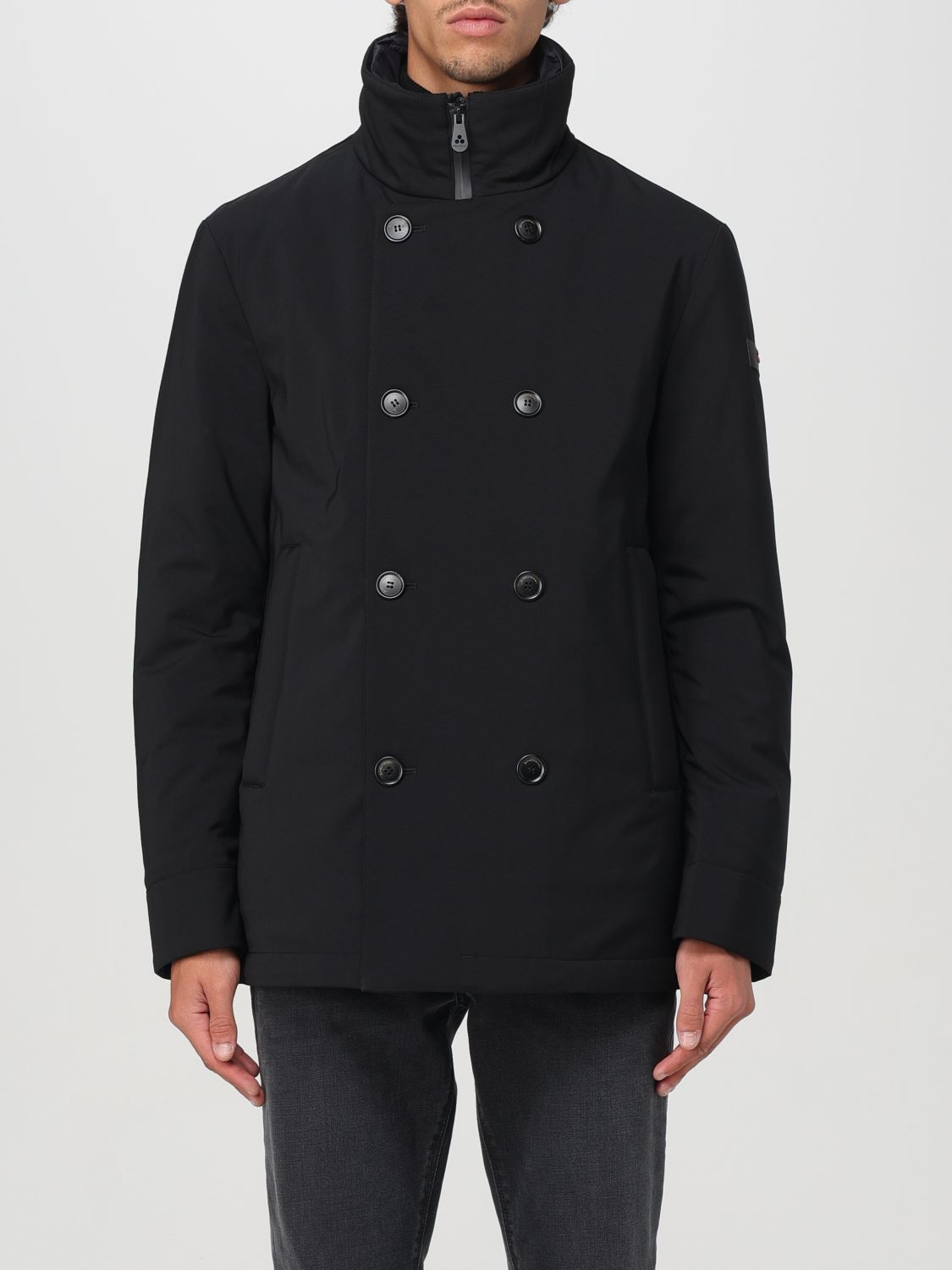 Shop Peuterey Jacket  Men Color Black In Schwarz