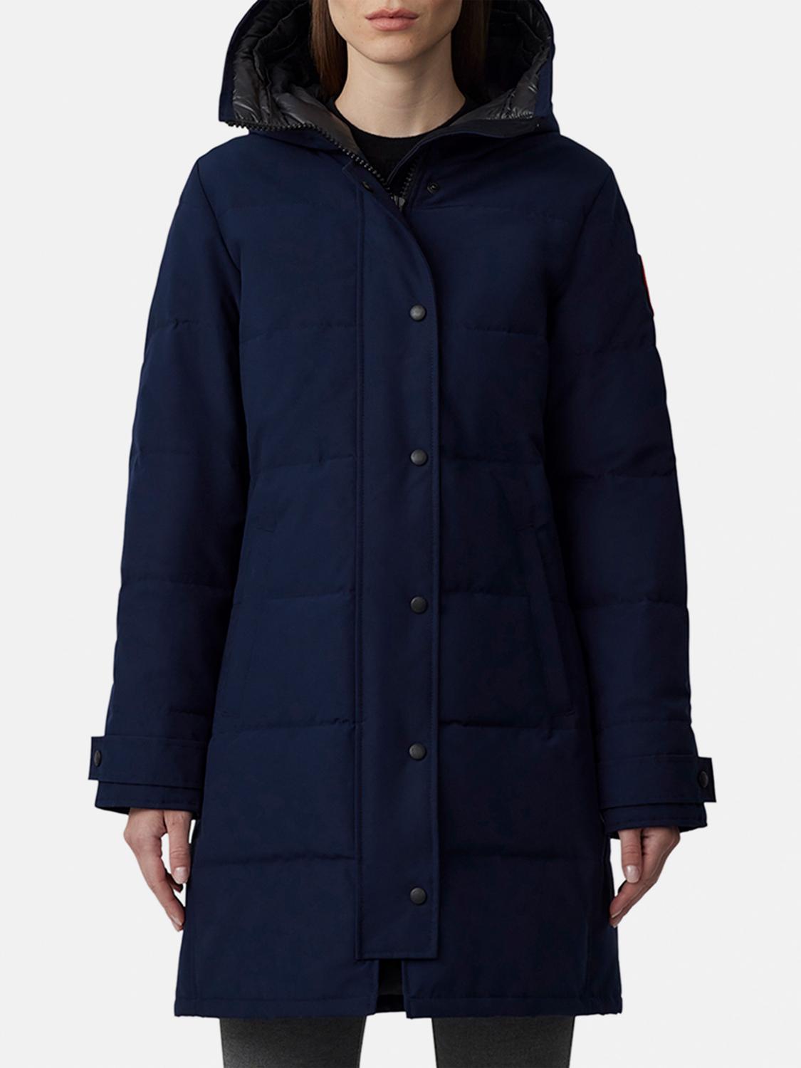 Shop Canada Goose Jacket  Woman Color Navy