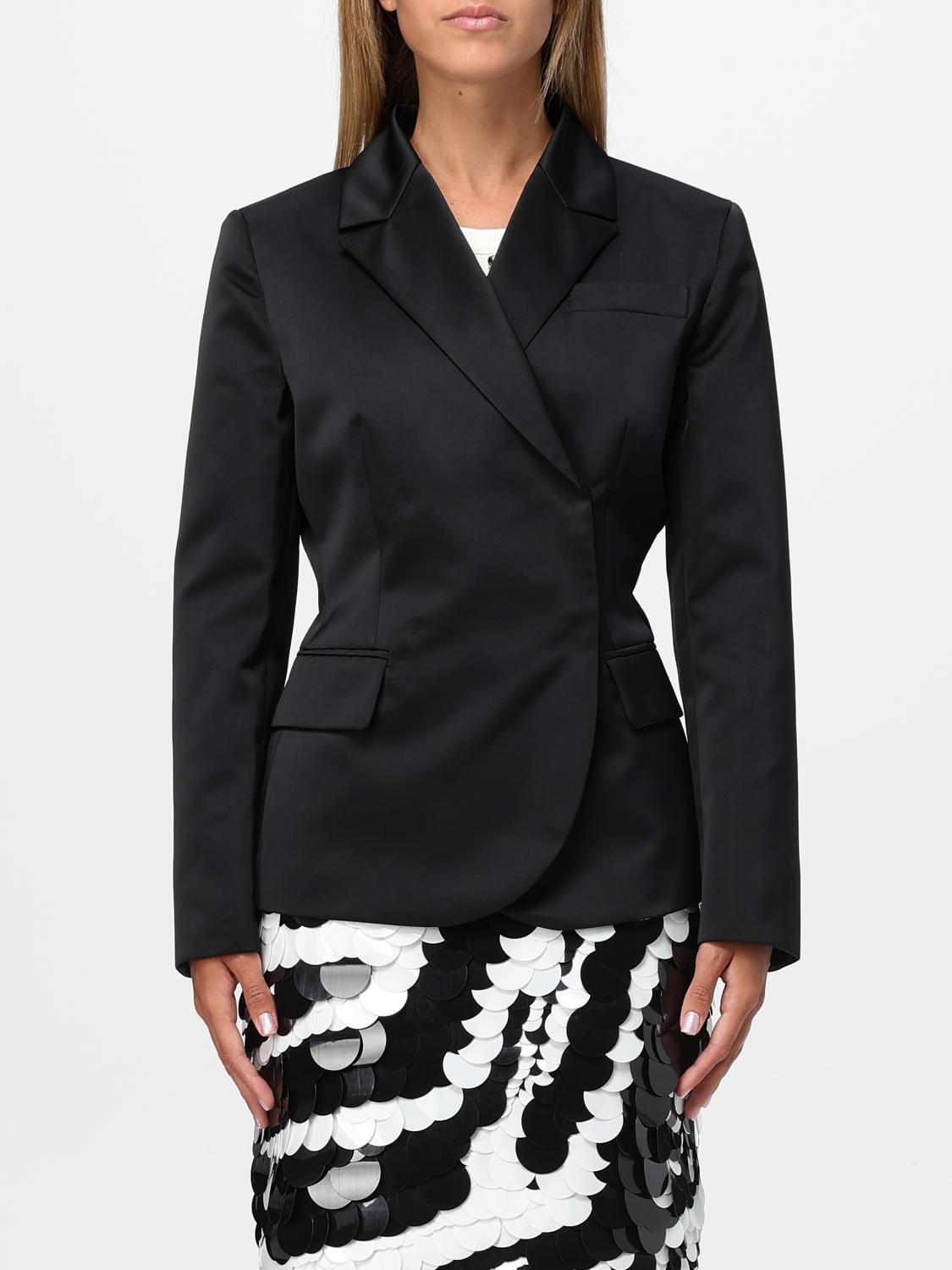 Shop Des Phemmes Blazer  Woman Color Black In Schwarz