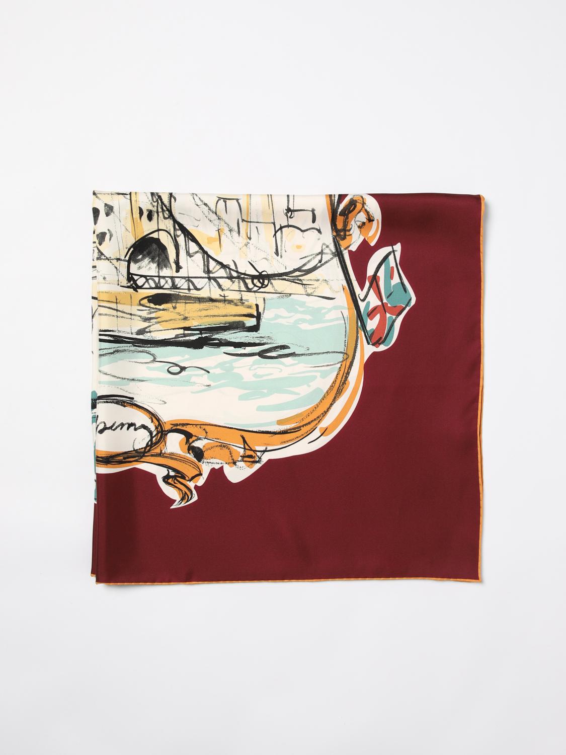 Neck Scarf BURBERRY Men color Red Neck Scarf BURBERRY Men color Red