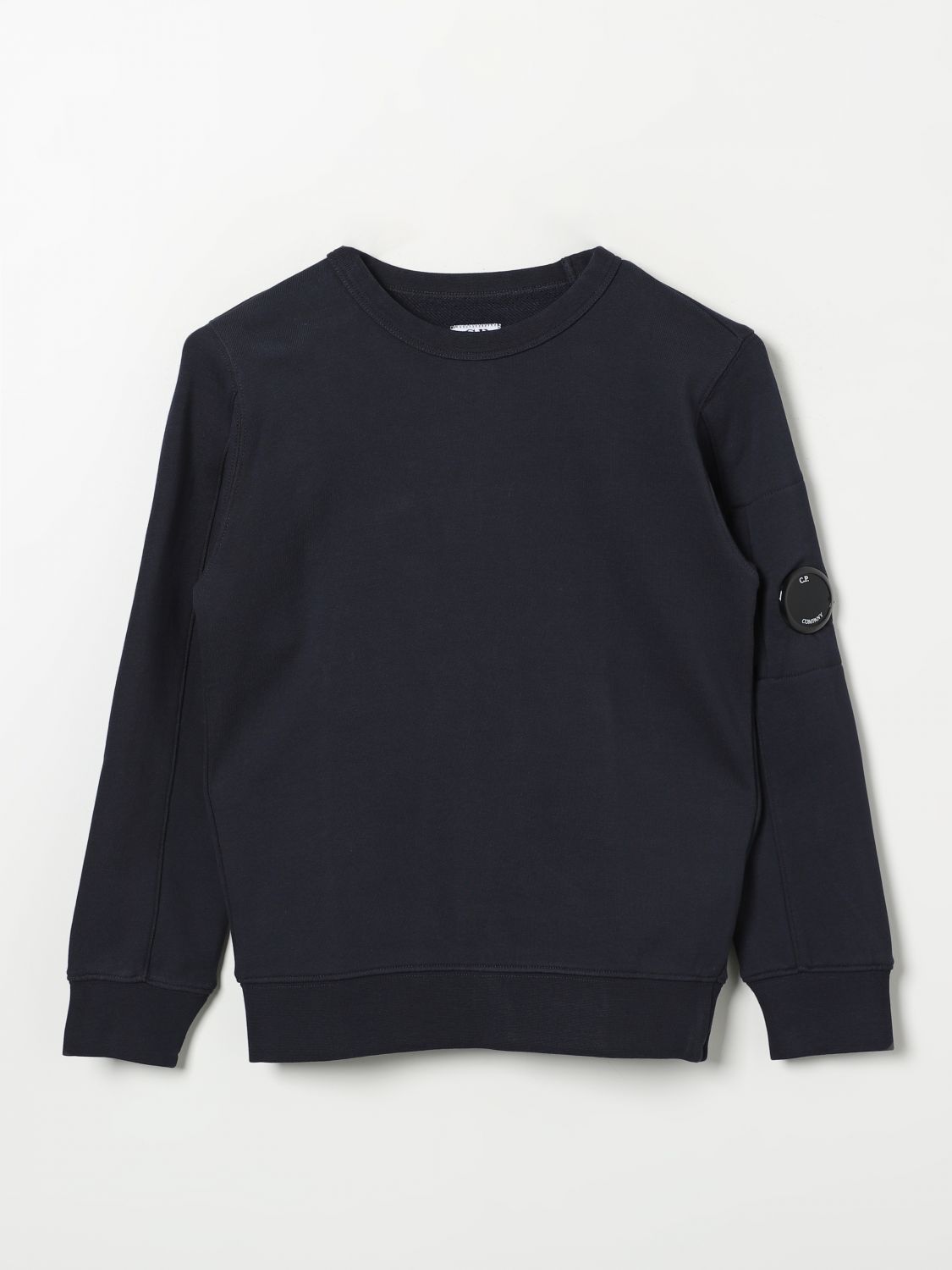 Shop C.p. Company Sweater  Kids Color Blue In Blau