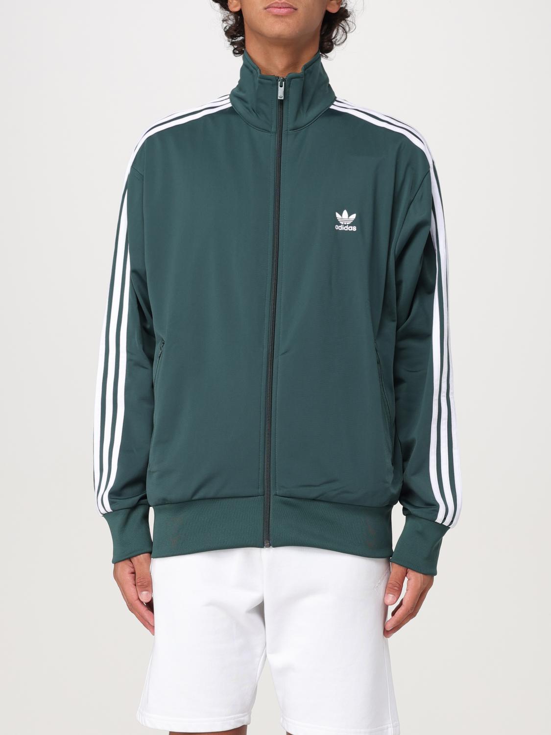 Shop Adidas Originals Jacket  Men Color Green In Grün