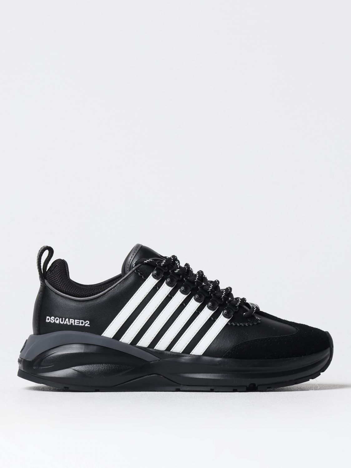 Shop Dsquared2 Sneakers  Men Color Black In Schwarz