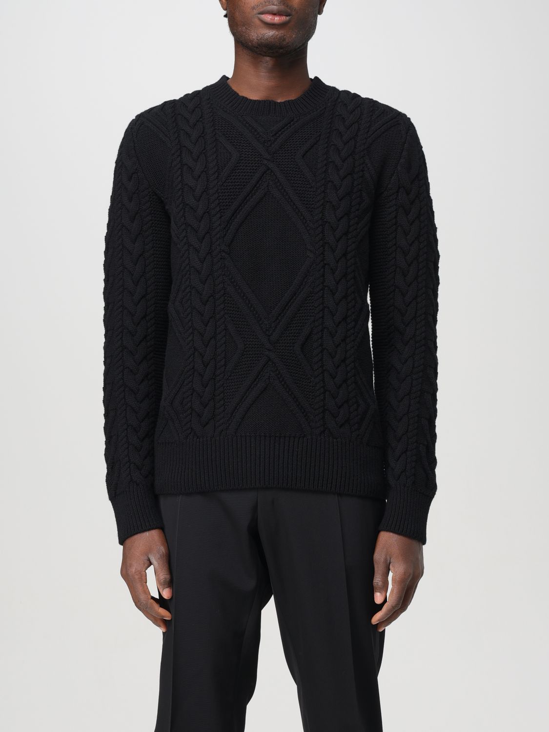 Shop Dolce & Gabbana Sweater  Men Color Black In Schwarz