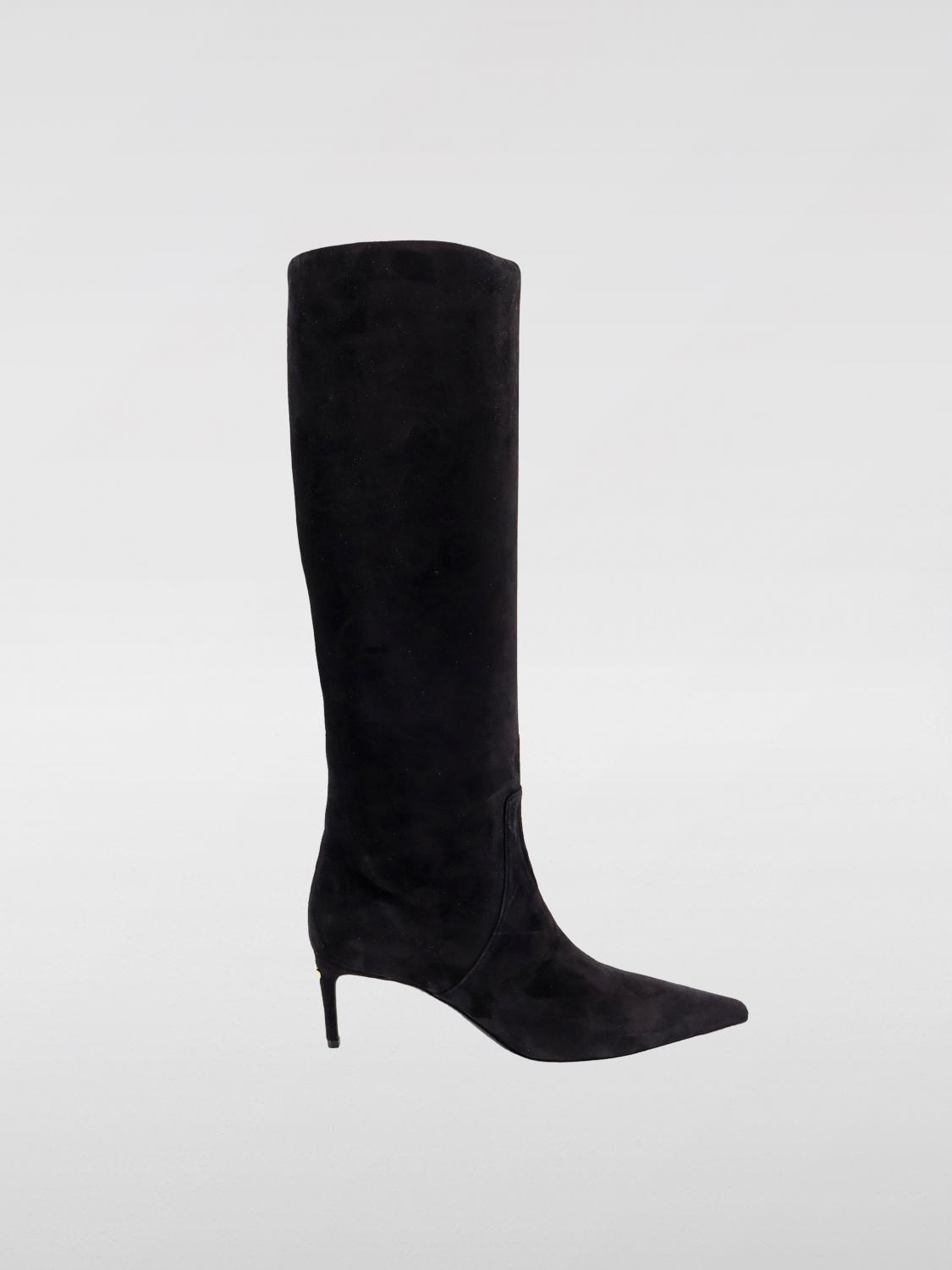 Shop Dolce & Gabbana Boots  Woman Color Black In Schwarz