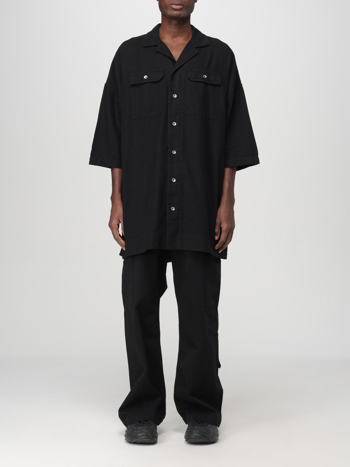 Rick Owens Drkshdw Shirt  Men Color Black In Schwarz