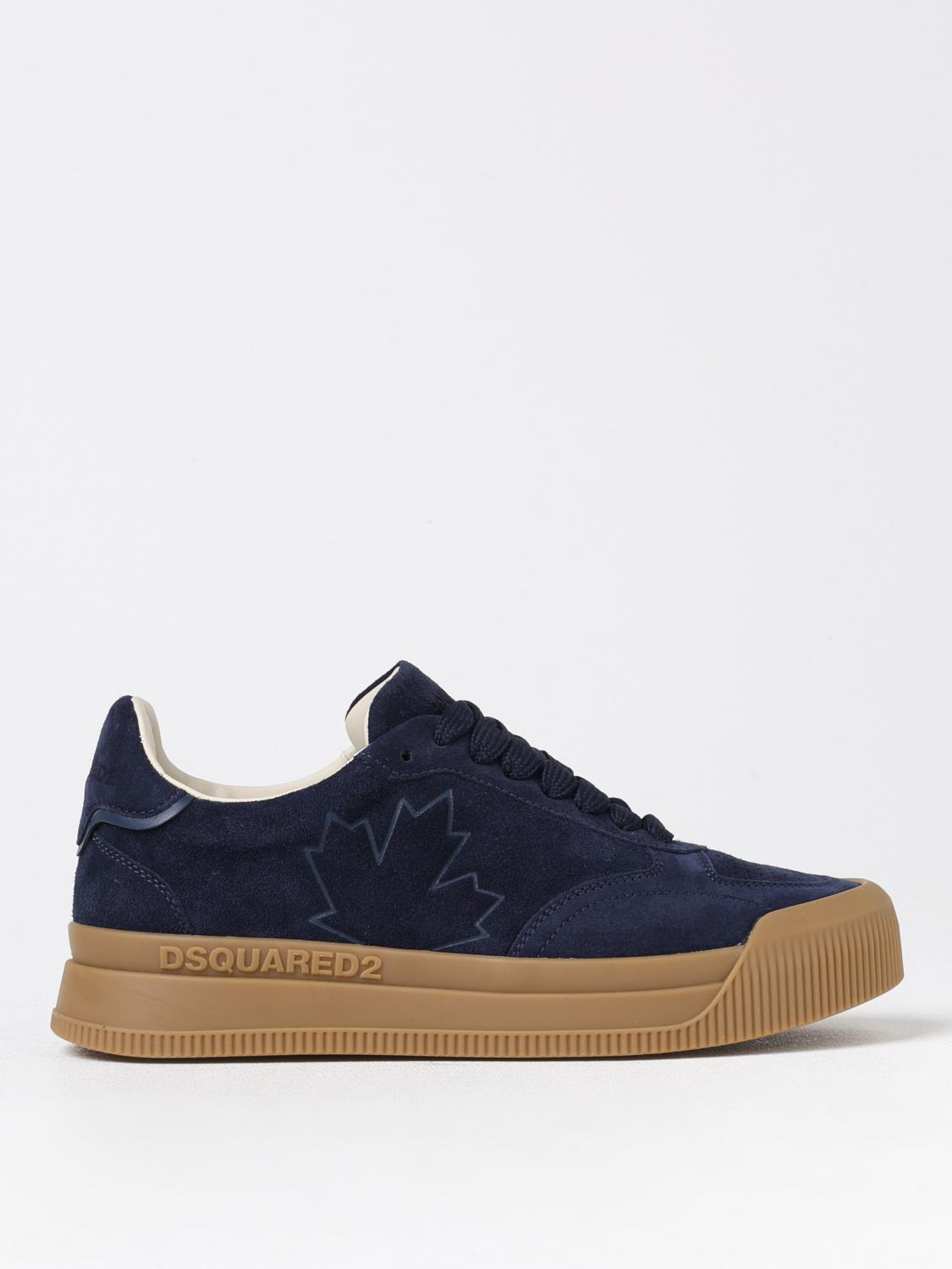 Shop Dsquared2 Sneakers  Men Color Navy