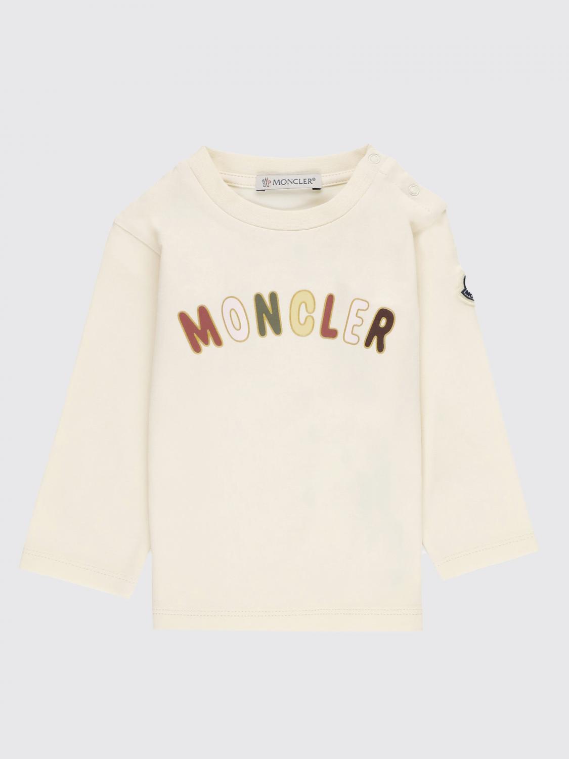 MONCLER SWEATER MONCLER KIDS COLOR IVORY G03013044