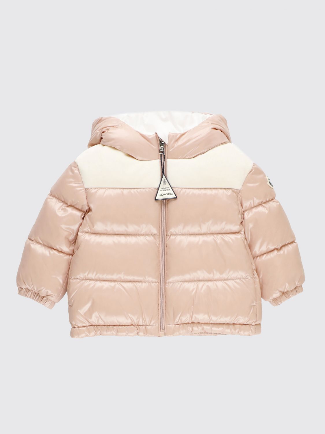 Shop Moncler Jacket  Kids Color Pink