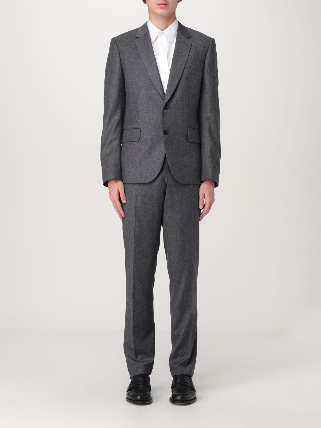 Shop Paul Smith Suit  Men Color Grey In Grau