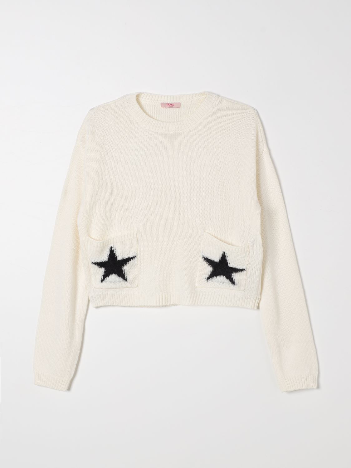 Shop Liu •jo Sweater Liu Jo Kids Color White In Weiss