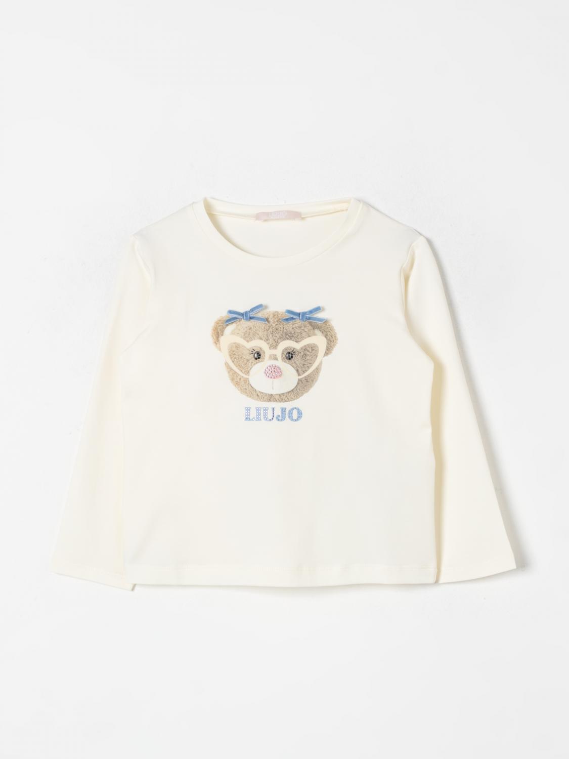 Shop Liu •jo T-shirt Liu Jo Kids Color White In Weiss