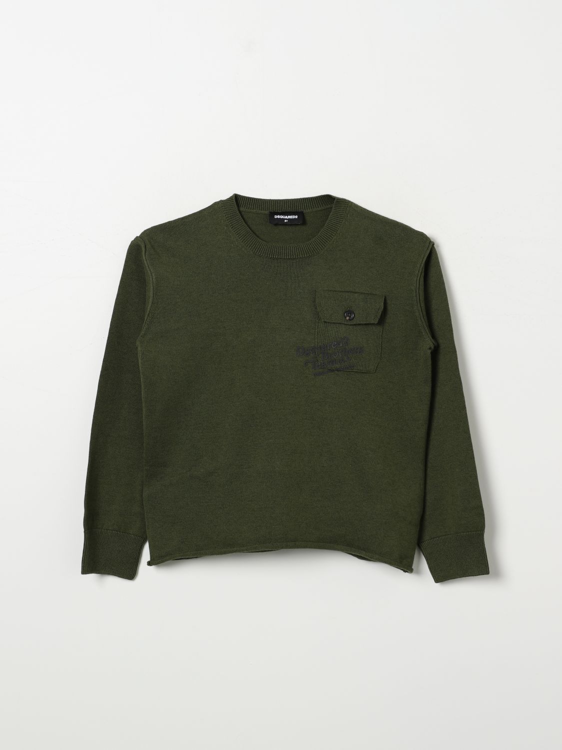 Dsquared2 Sweater  Kids Color Mud In 泥色