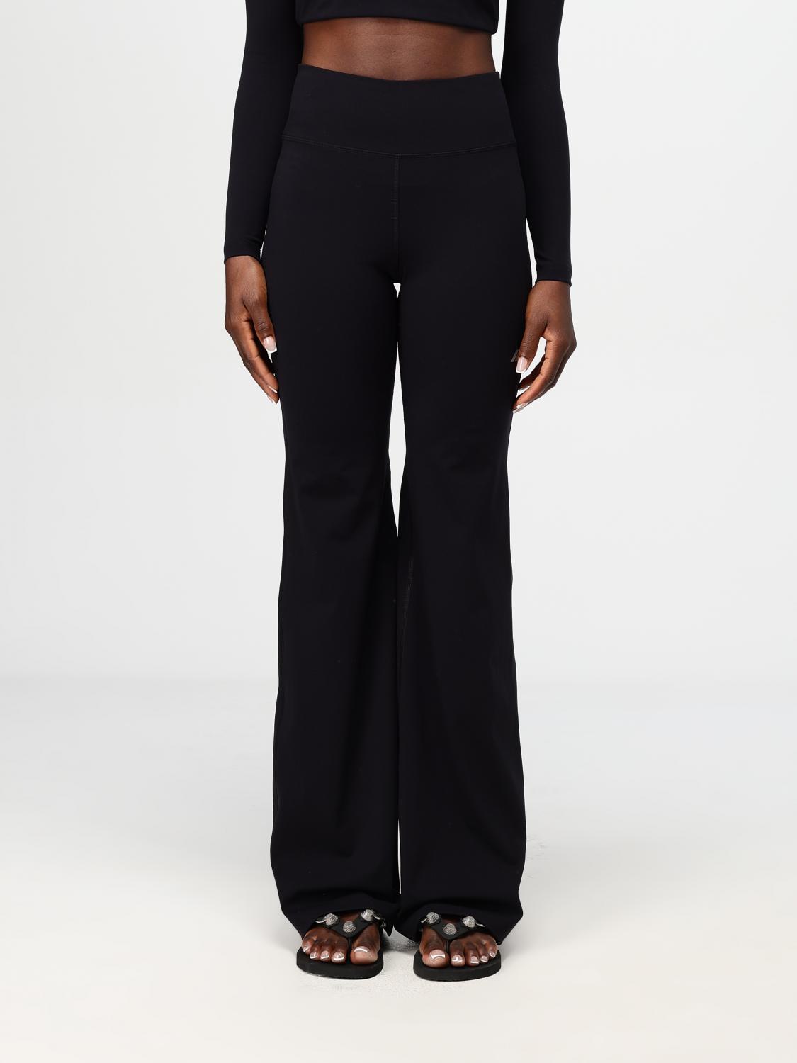 Shop Balenciaga Pants  Woman Color Black In Schwarz