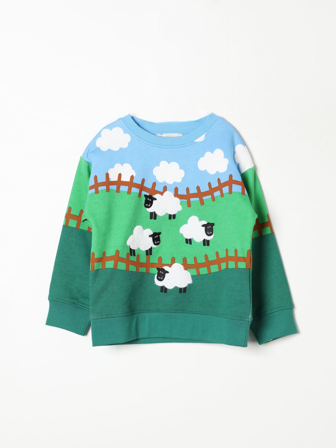 Shop Stella Mccartney Sweater  Kids Kids Color Multicolor In Bunt